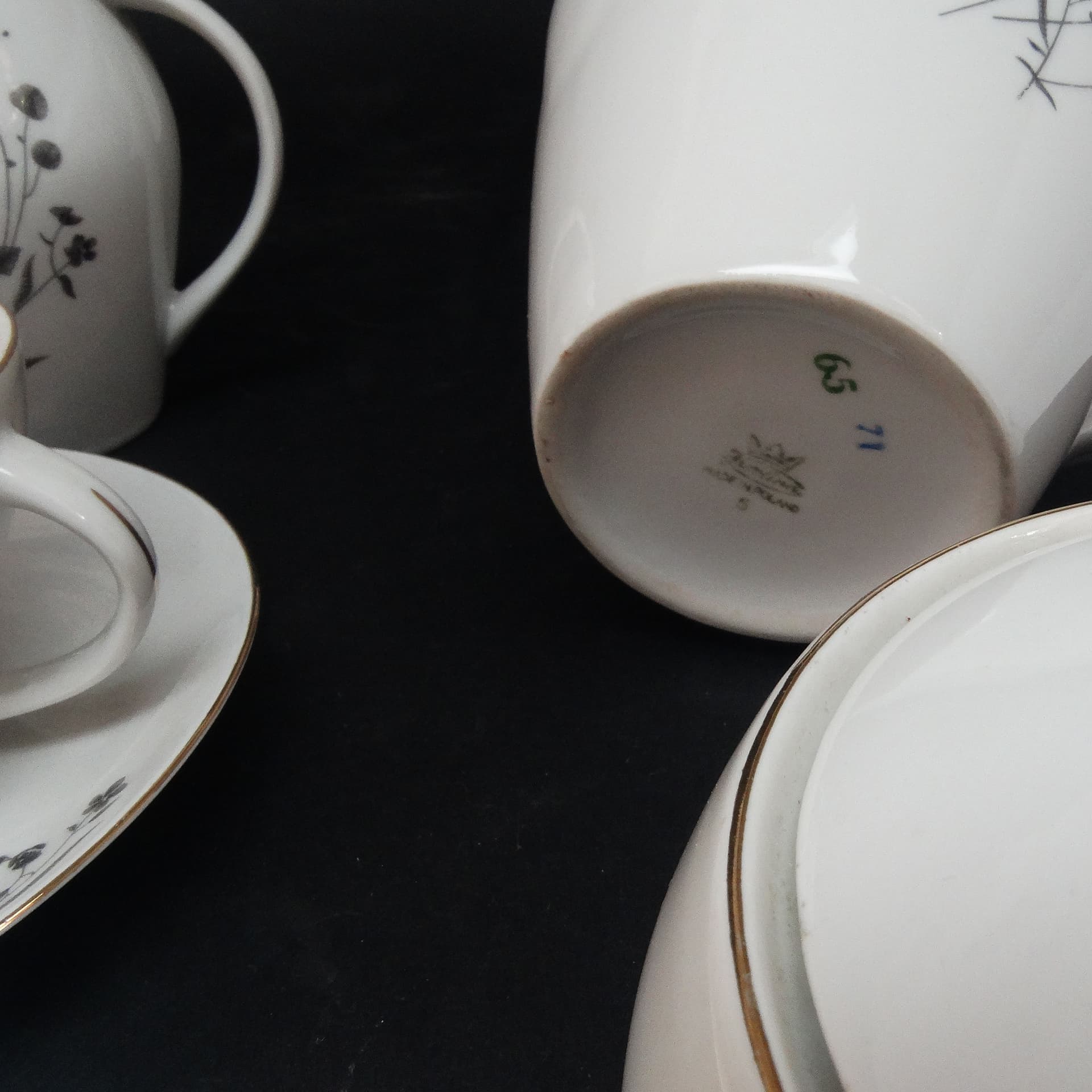 Joanna coffee set, Modernism, porcelain, Poland, 1970s. - 114521