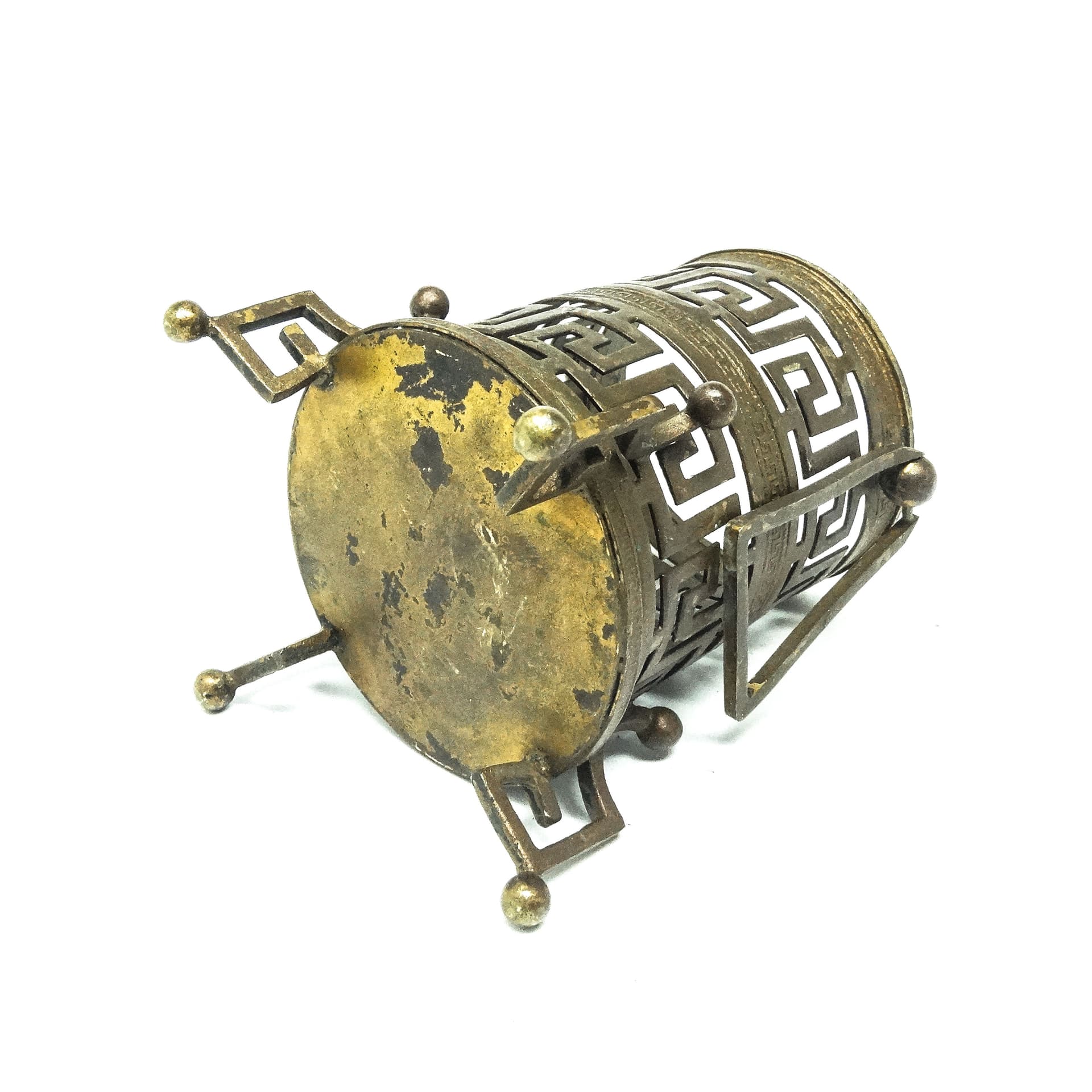 Wazon Empire, metal, Francja, XIX w. - 114555