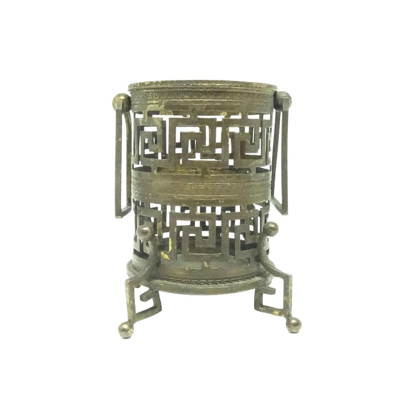 Wazon Empire, metal, Francja, XIX w.