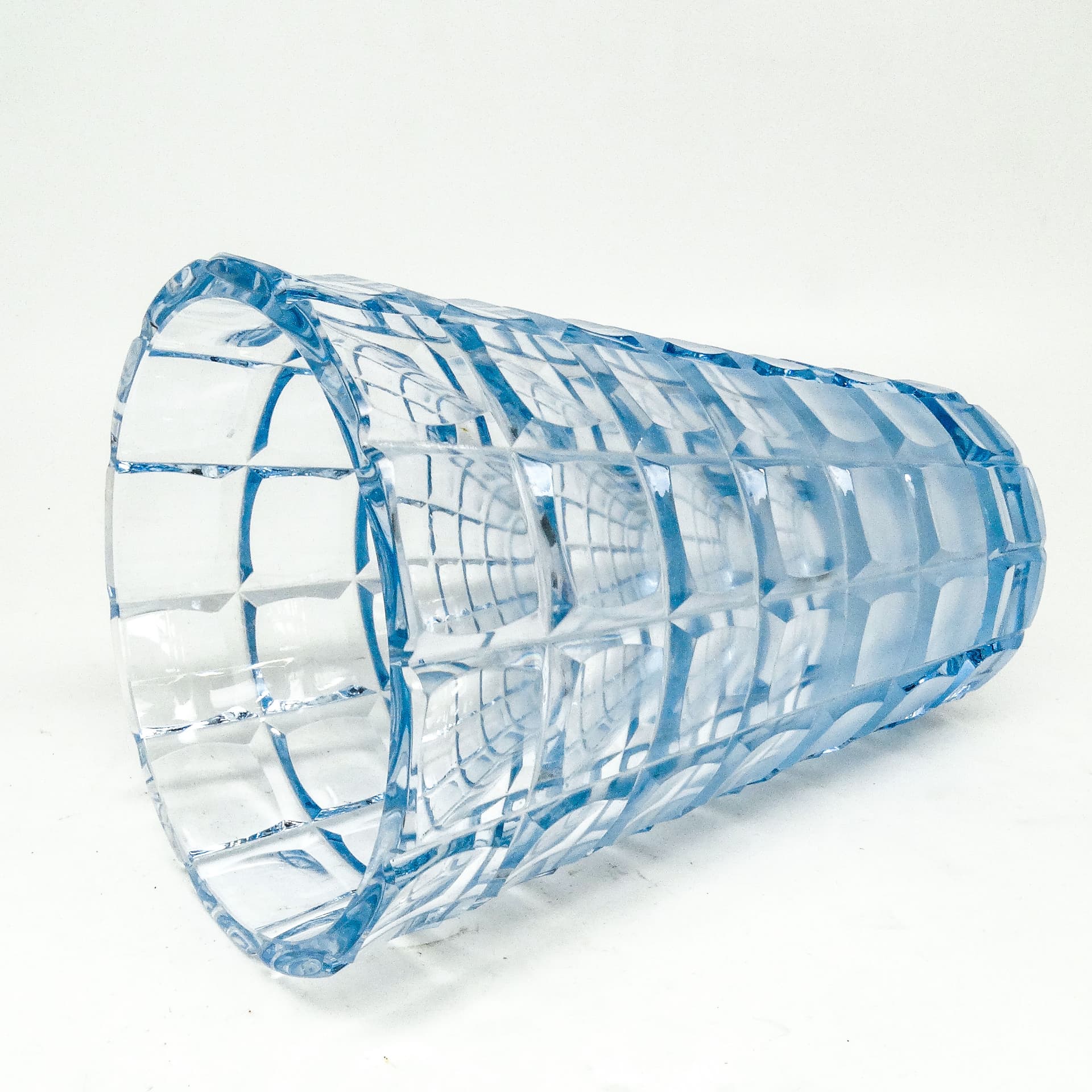 Wazon Art Deco, kryształ, Moser, Czechosłowacja, lata 30. - 114819