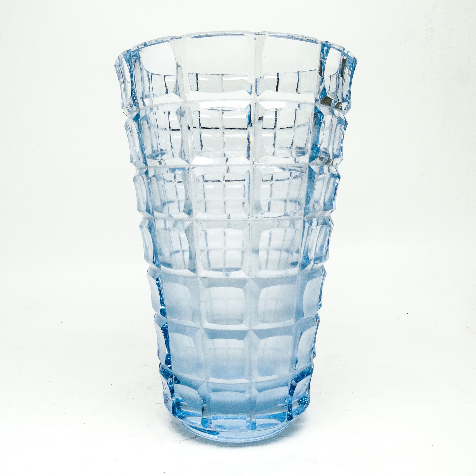 Wazon Art Deco, kryształ, Moser, Czechosłowacja, lata 30. - 114821