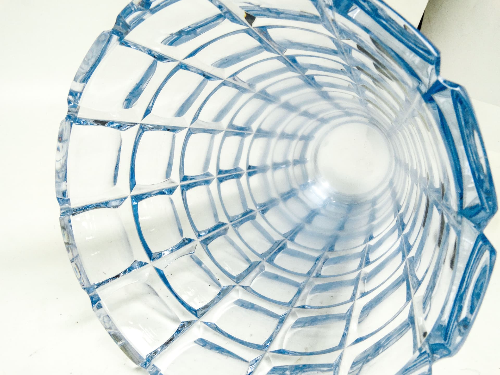 Wazon Art Deco, kryształ, Moser, Czechosłowacja, lata 30. - 114823