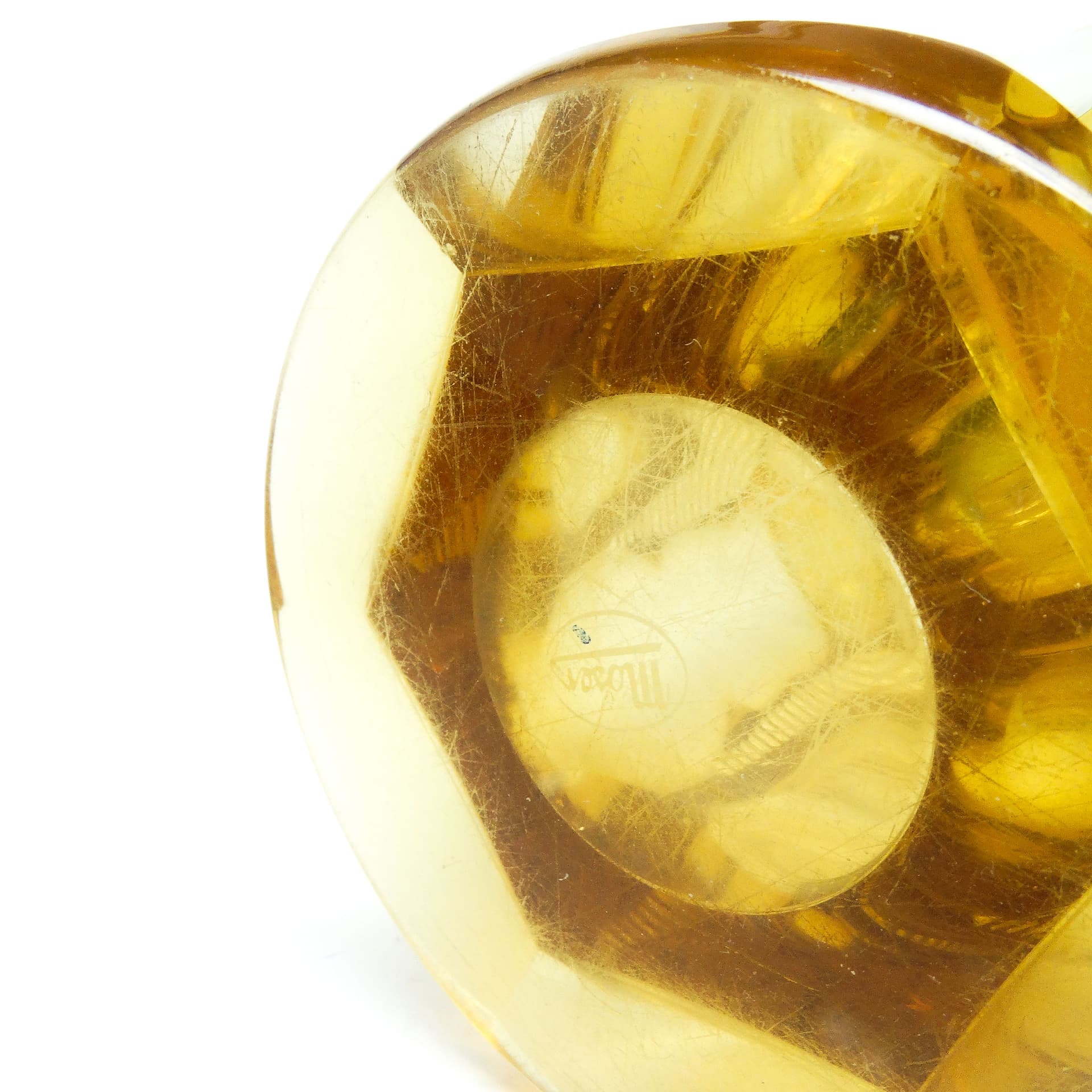 Wazon Art Deco, kryształ, Moser, Czechosłowacja, lata 30. - 115008