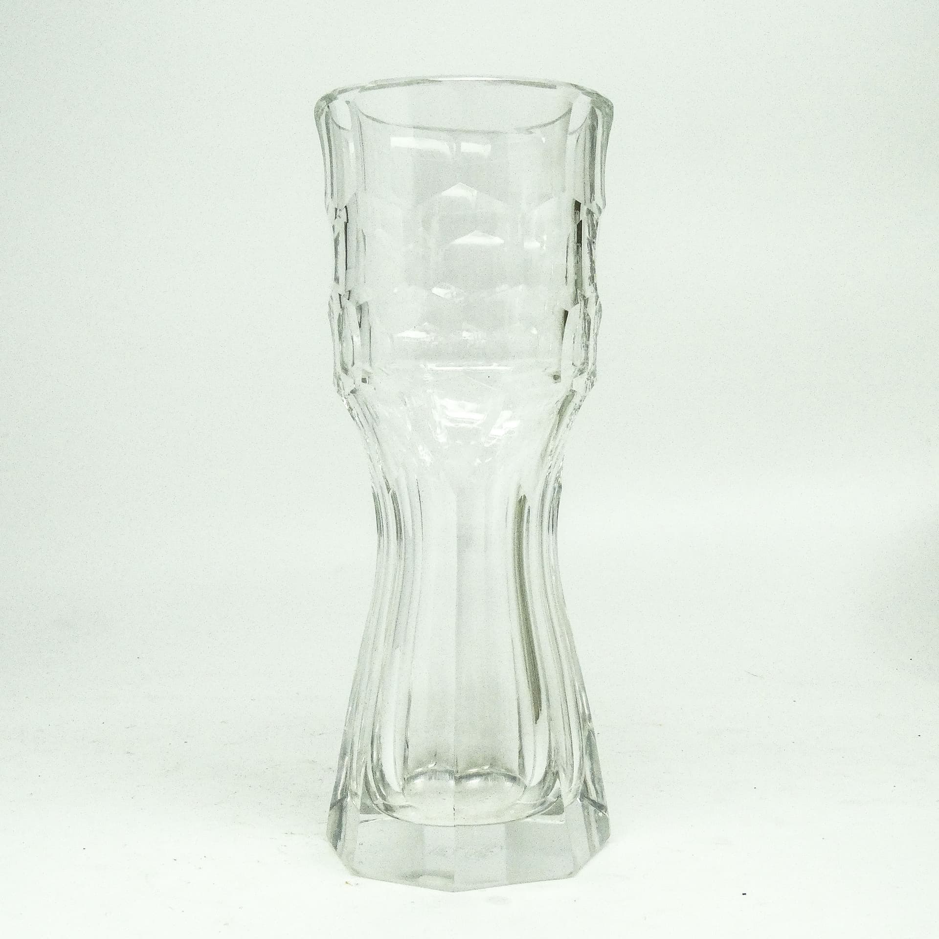 Wazon Art Deco, kryształ, Moser, Czechosłowacja, lata 30. - 115070