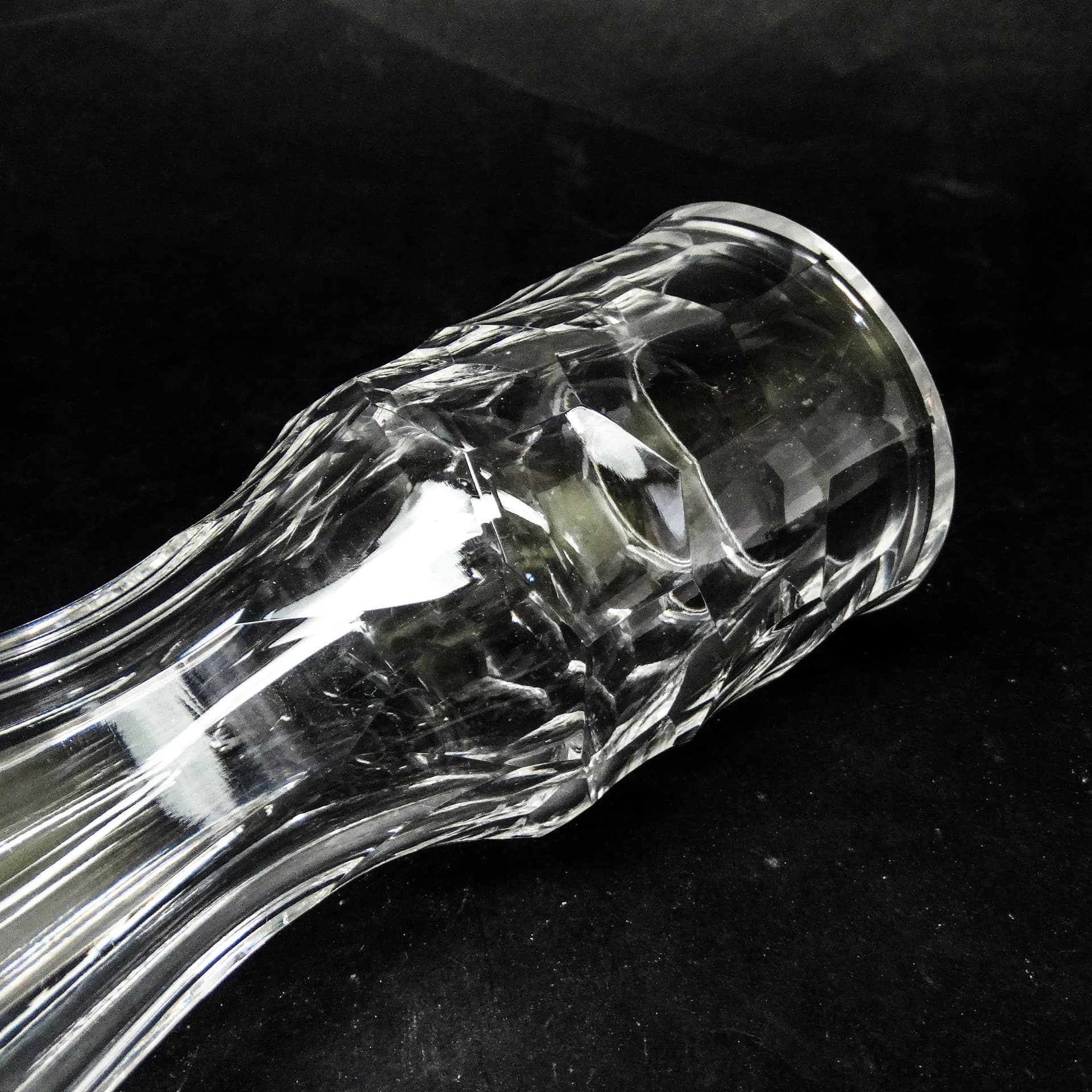 Wazon Art Deco, kryształ, Moser, Czechosłowacja, lata 30. - 115067