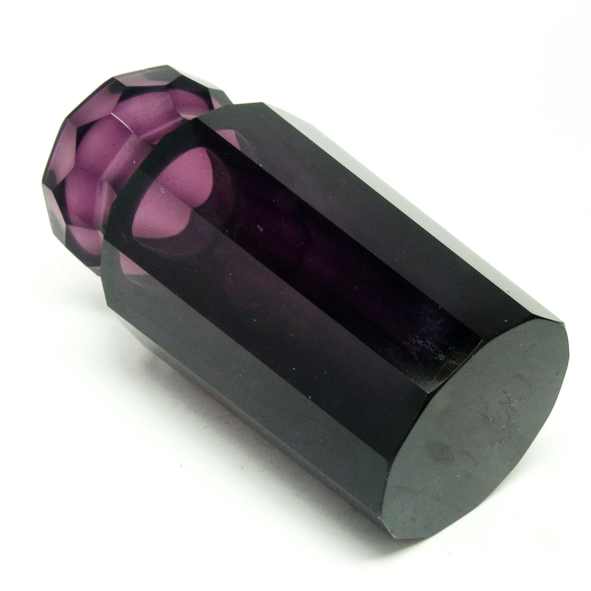 Wazon, kryształ, Moser, Bohemia, XIX w. - 115084