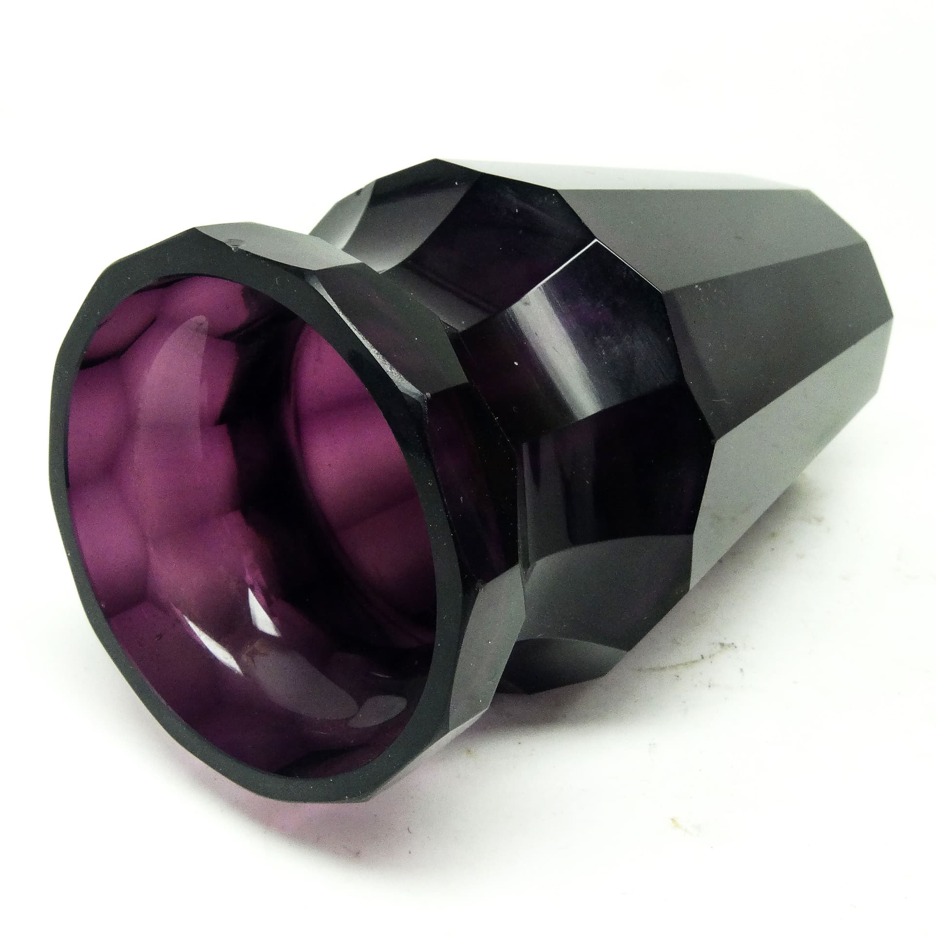 Wazon, kryształ, Moser, Bohemia, XIX w. - 115083