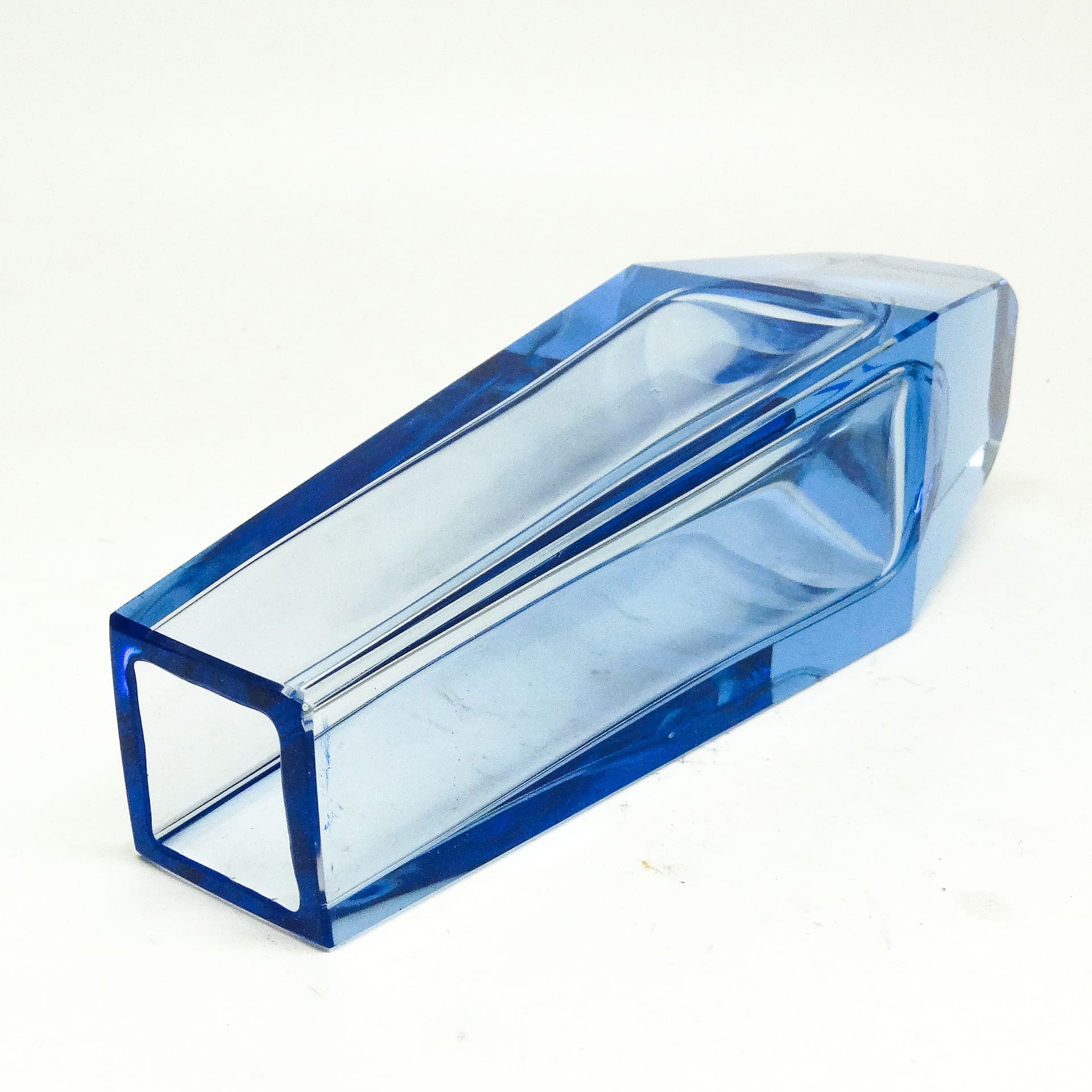 Wazon Art Deco, kryształ, Moser, Czechosłowacja, lata 30. - 115138