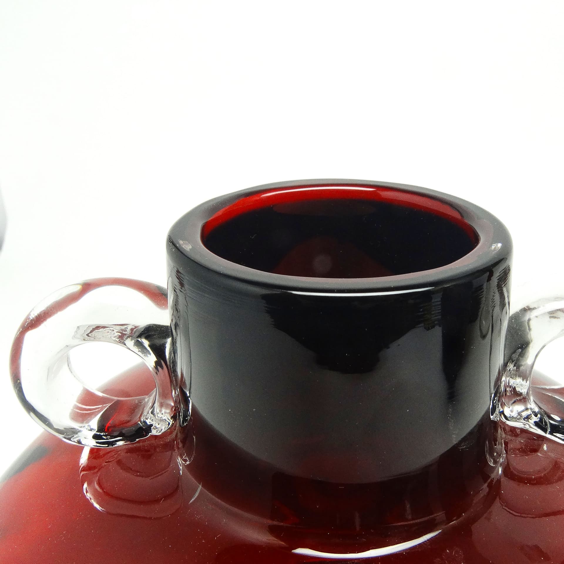 Wazon Mid-century modern, szkło, Polska, lata 70. - 115347