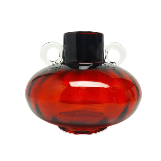 Wazon Mid-century modern, szkło, Polska, lata 70. - WYMIARY