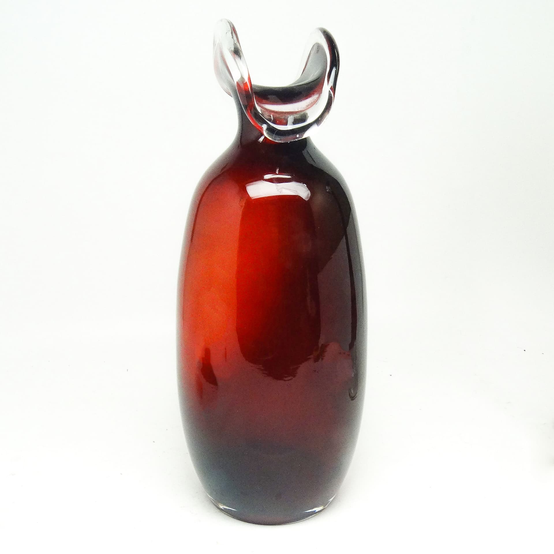 Wazon Mid-century modern, szkło, Polska, lata 70. - 115359