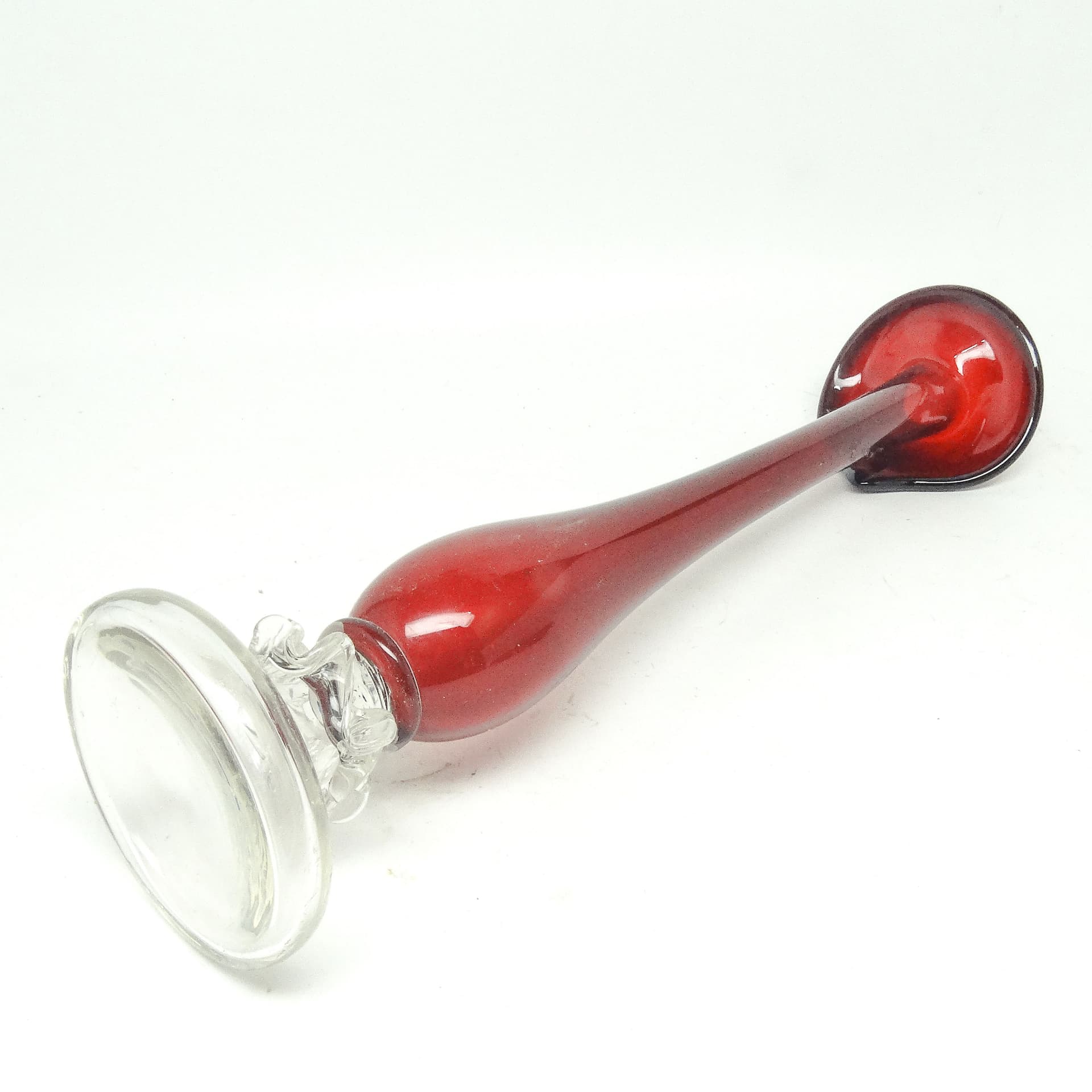 Wazon Mid-century modern, szkło, HSG Tarnowiec, Polska, lata 70. - 115375