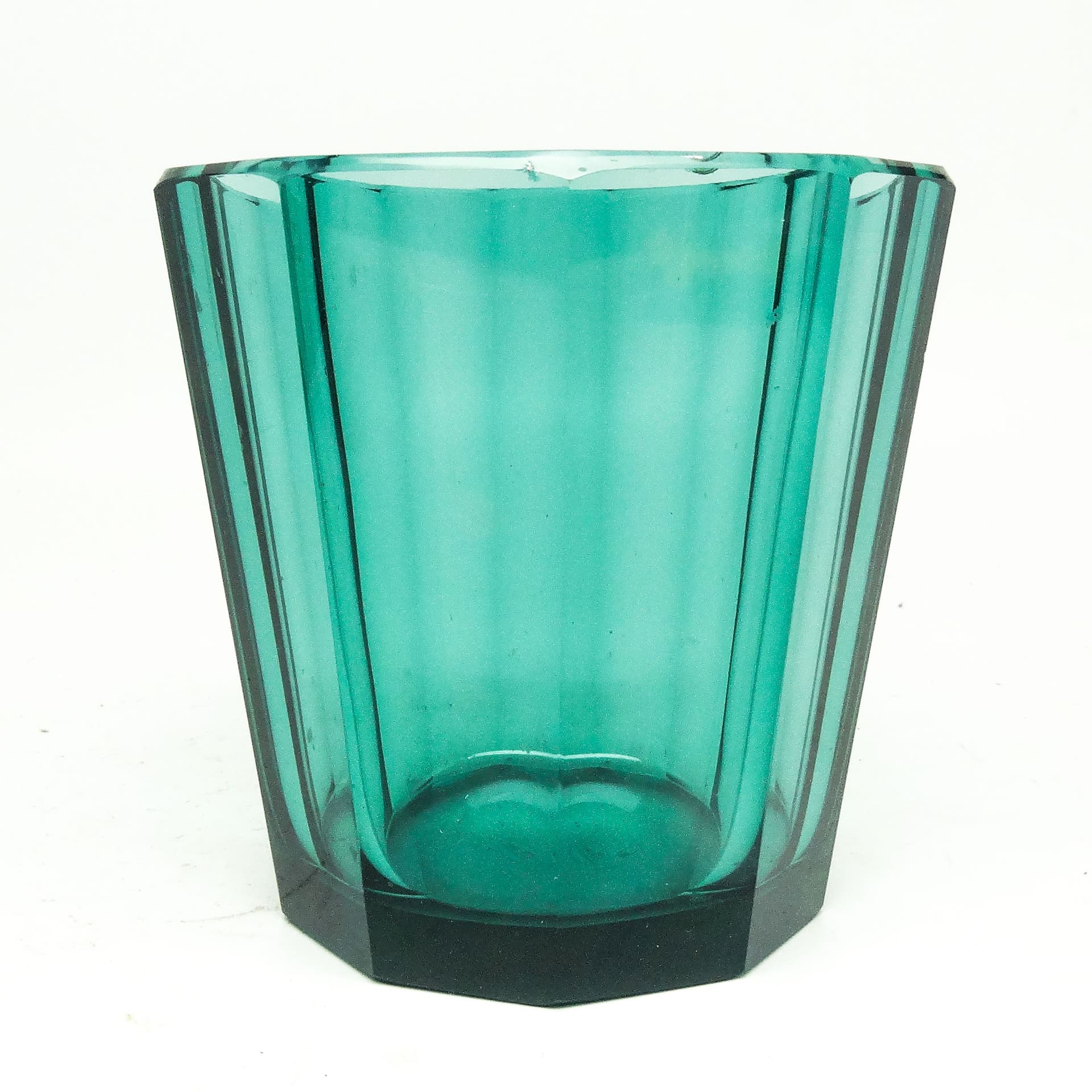 Wazon Art Deco, kryształ, Moser, Czechosłowacja, lata 30. - 115445