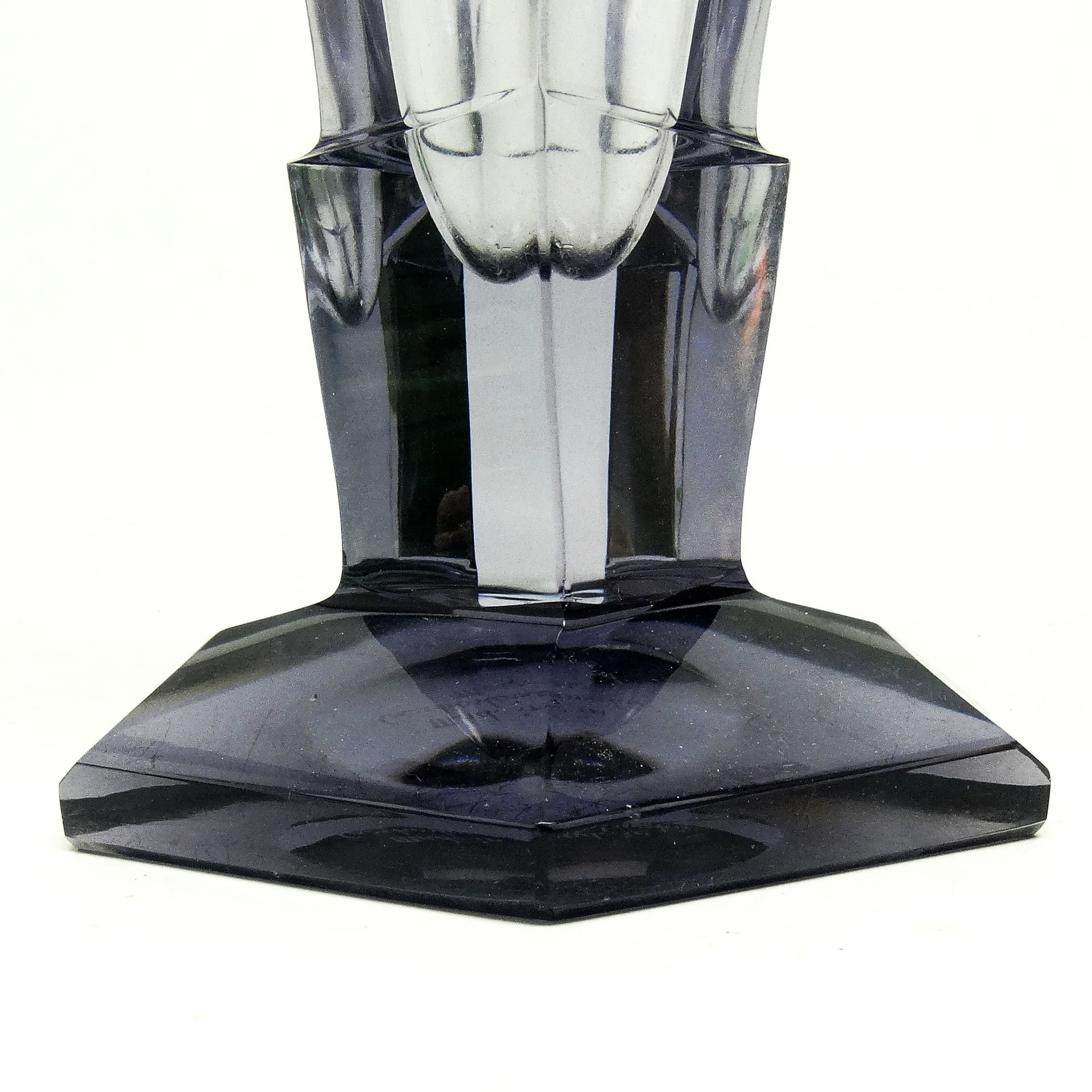 Wazon Art Deco, kryształ, Moser, Czechosłowacja, lata 30. - 115475