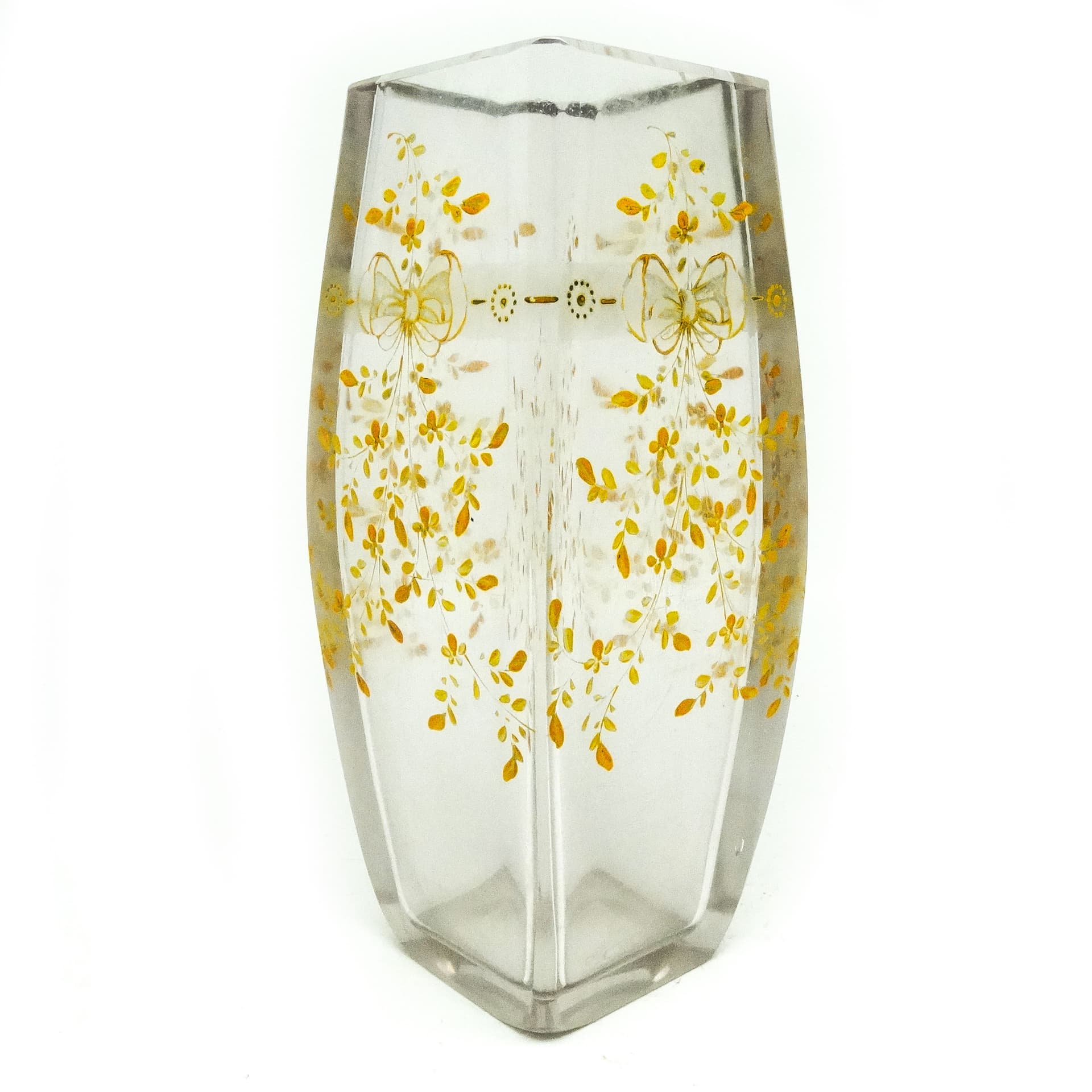 Wazon Art Nouveau, kryształ, Bohemia Moser, Czechy, początek XX w. - 115612