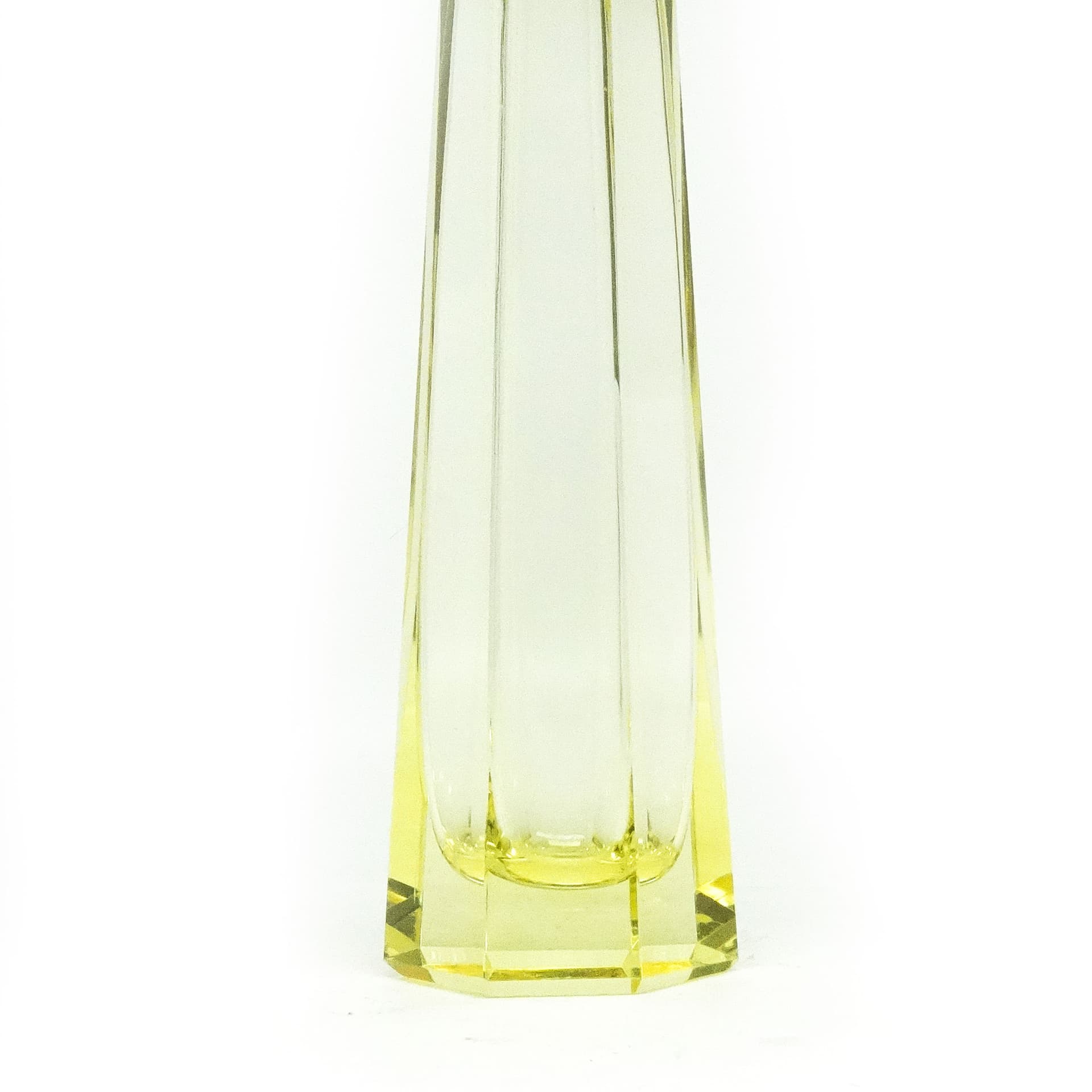 Wazon Art Deco, kryształ, Moser, Czechosłowacja, lata 30. - 115657