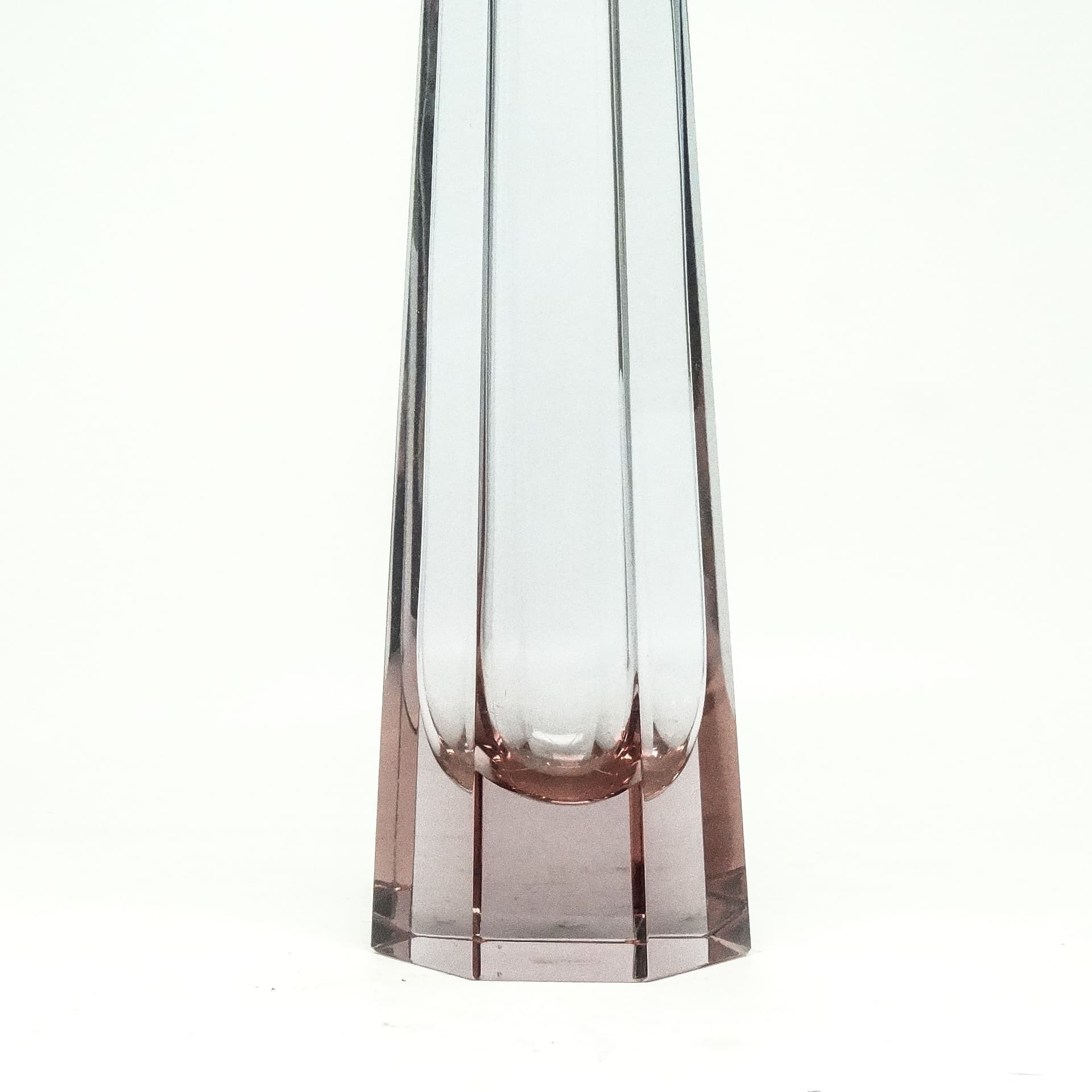 Wazon Art Deco, kryształ, Bohemia, Czechy, lata 30. - 115674