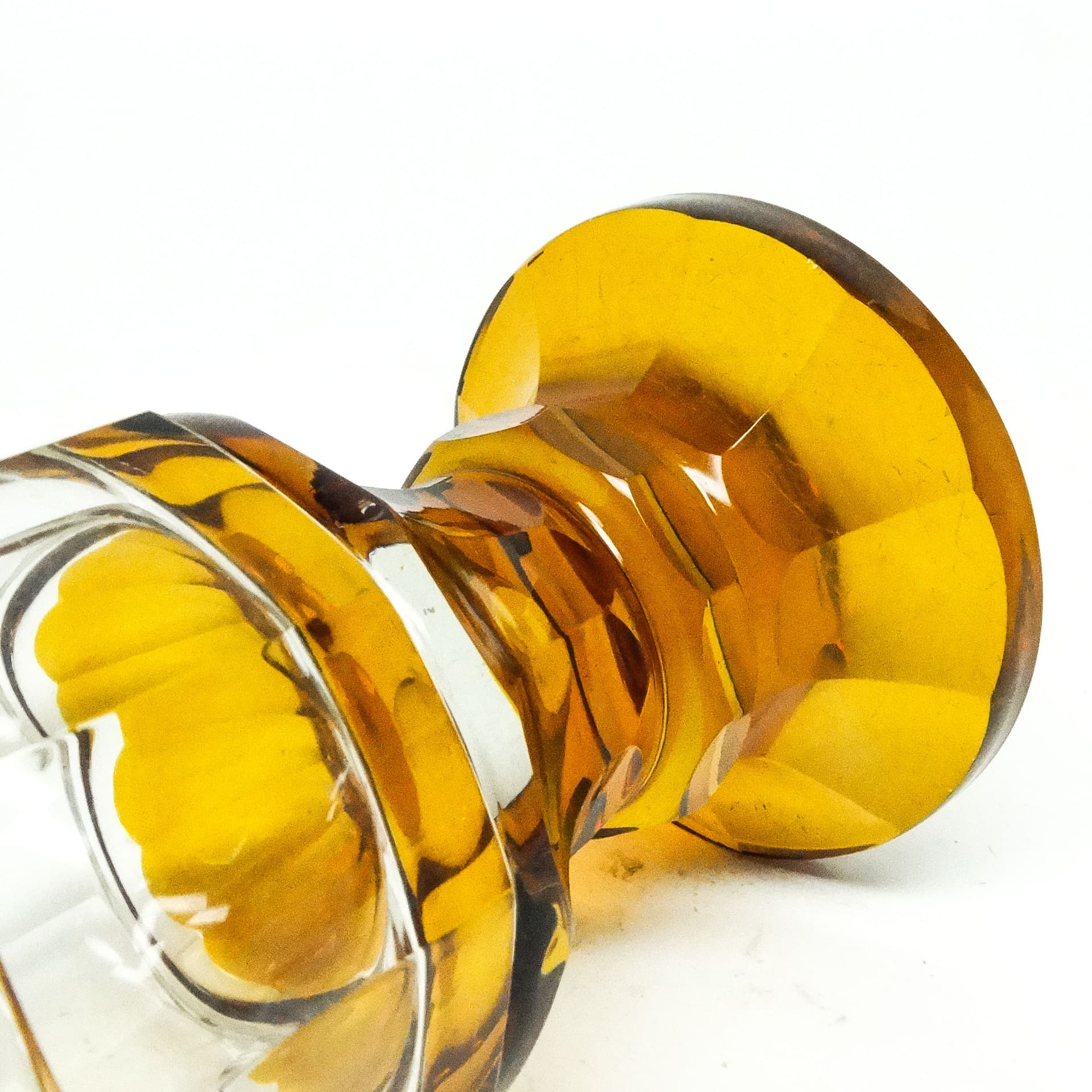 Wazon Art Deco, kryształ, Moser, Czechosłowacja, lata 30. - 115688