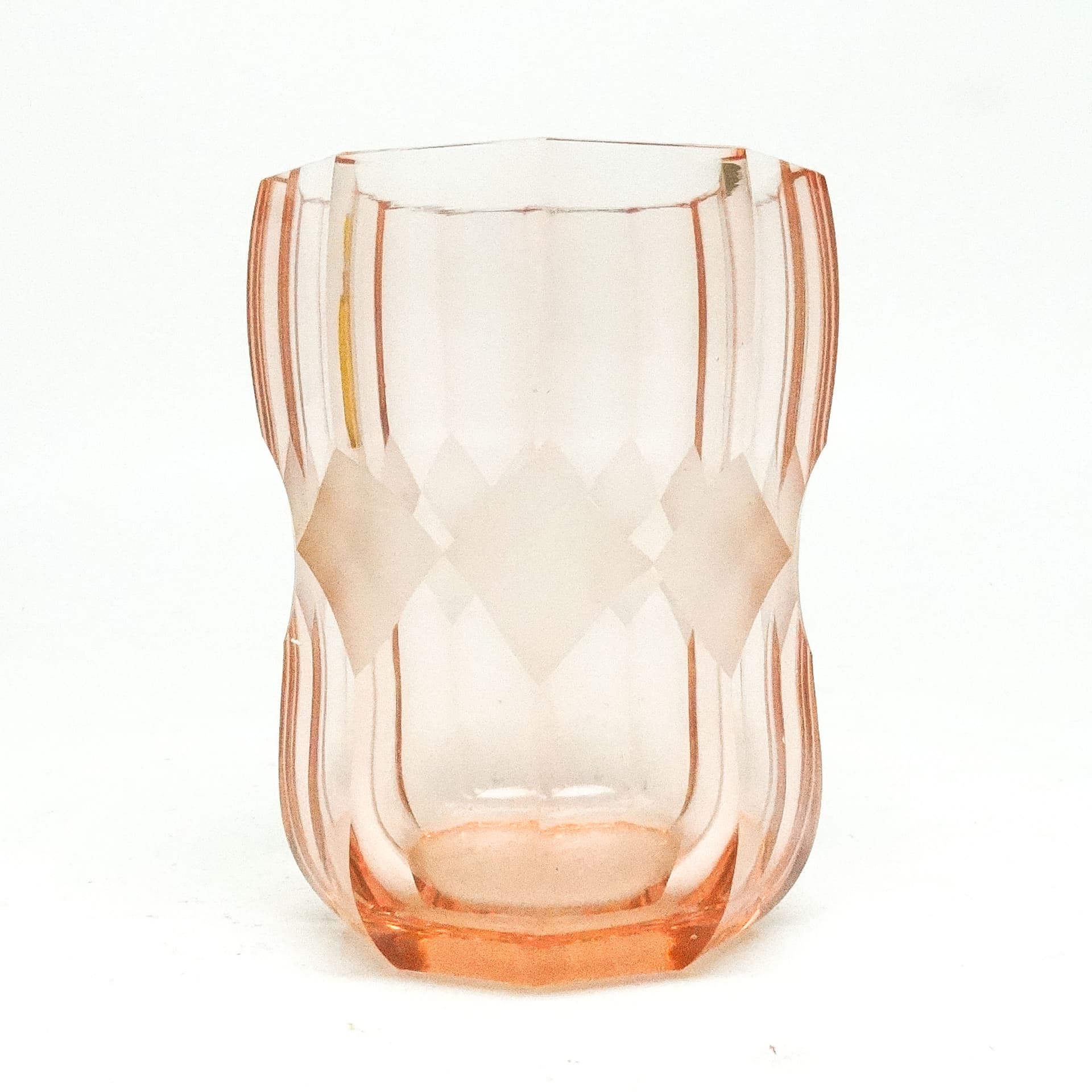 Wazon Art Deco, kryształ, Moser, Czechosłowacja, lata 30. - 115711