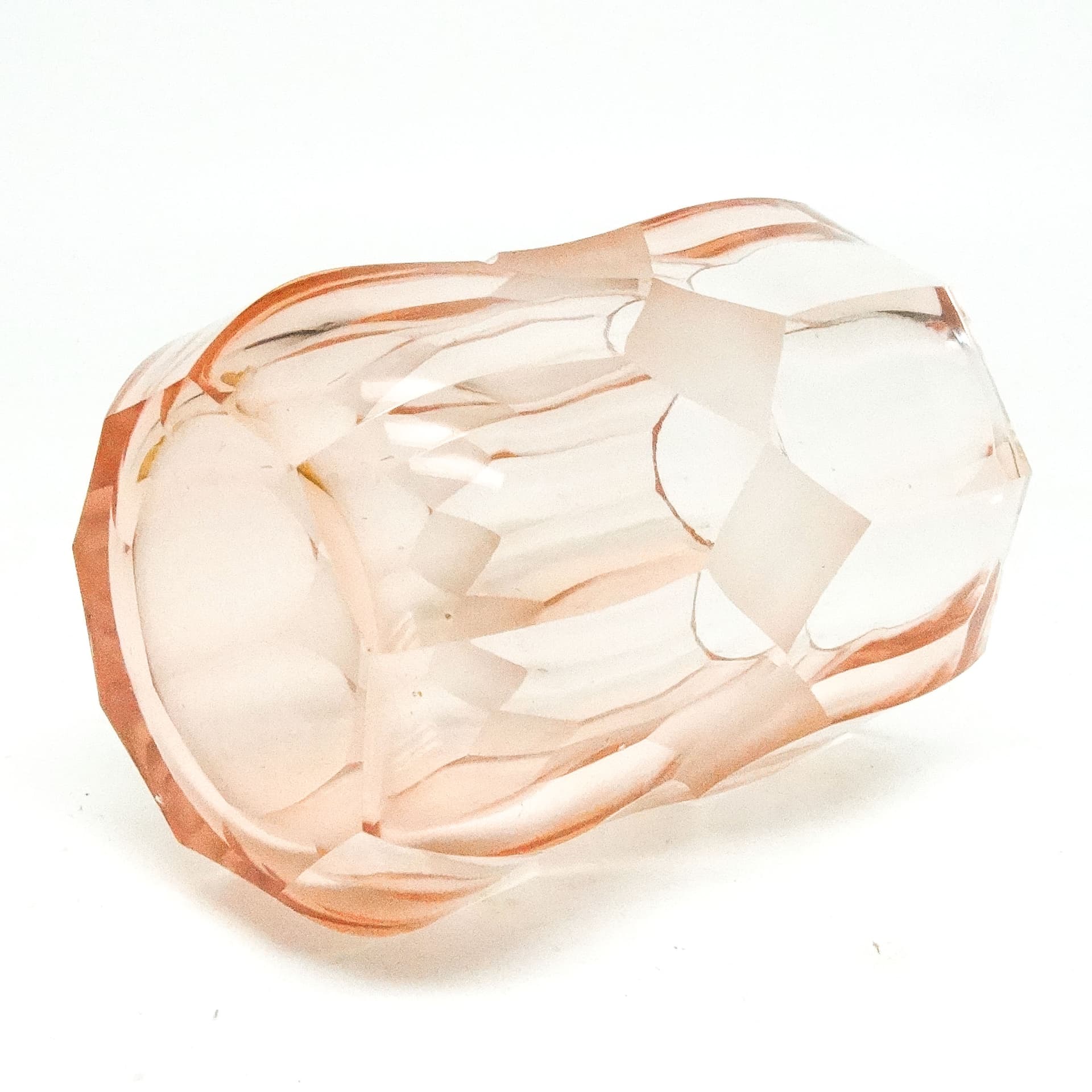 Wazon Art Deco, kryształ, Moser, Czechosłowacja, lata 30. - 115713