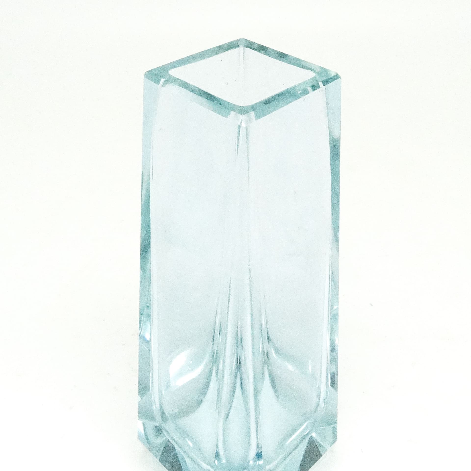 Wazon Art Deco, szkło aleksandrytowe, kryształ,  Moser, Czechosłowacja, lata 30. - 115725