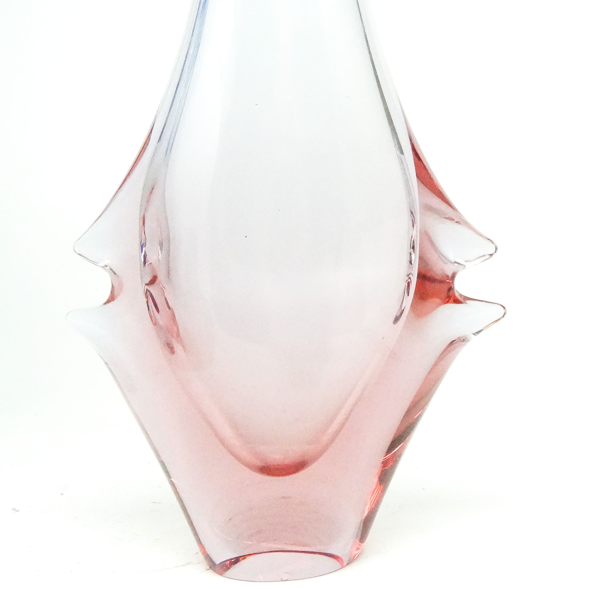 Wazon mid-century modern, szkło, Czechosłowacja, lata 50. - 115878