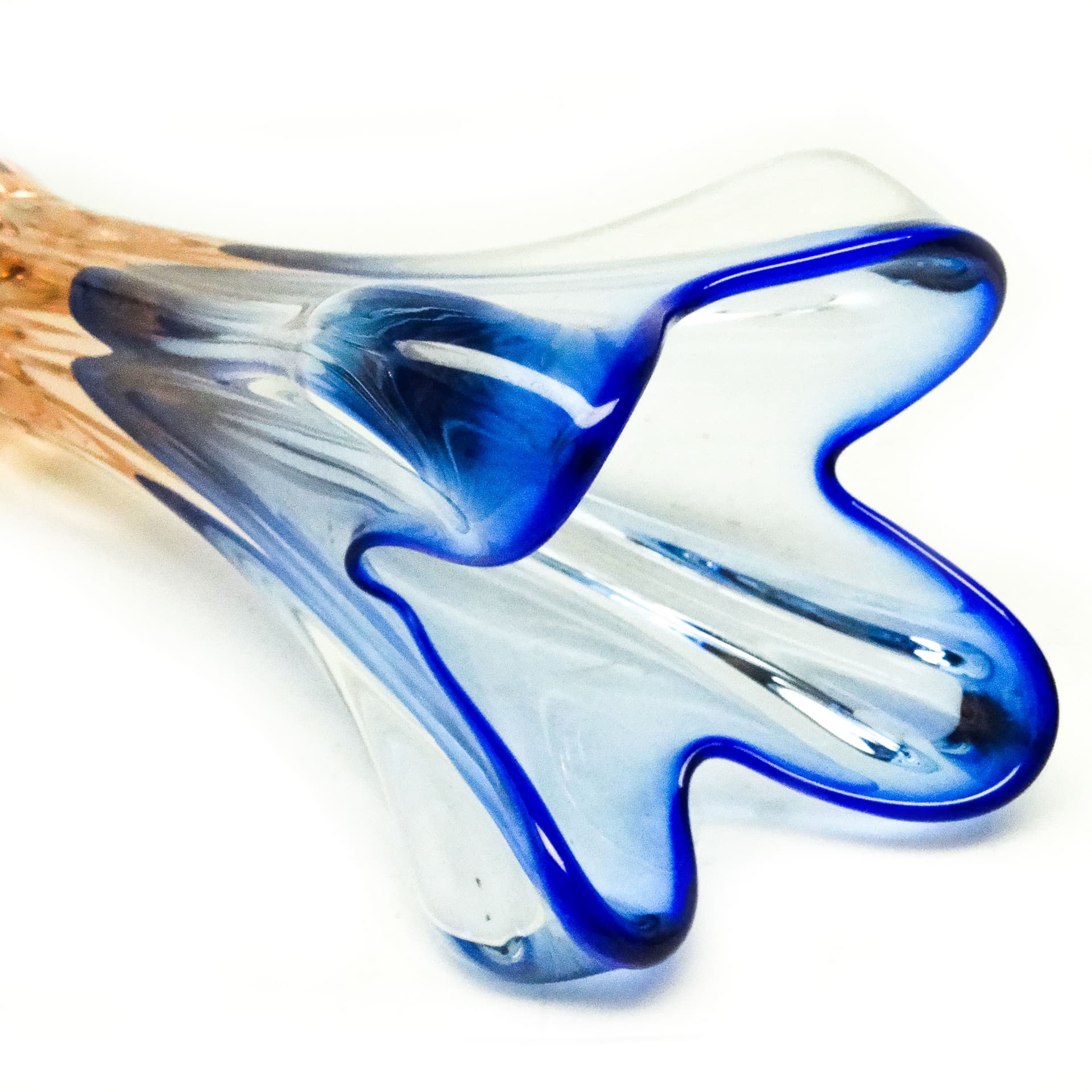 Wazon, mid-century modern, szkło, proj. J. Hospodka, Czechosłowacja, lata 60. - 115911