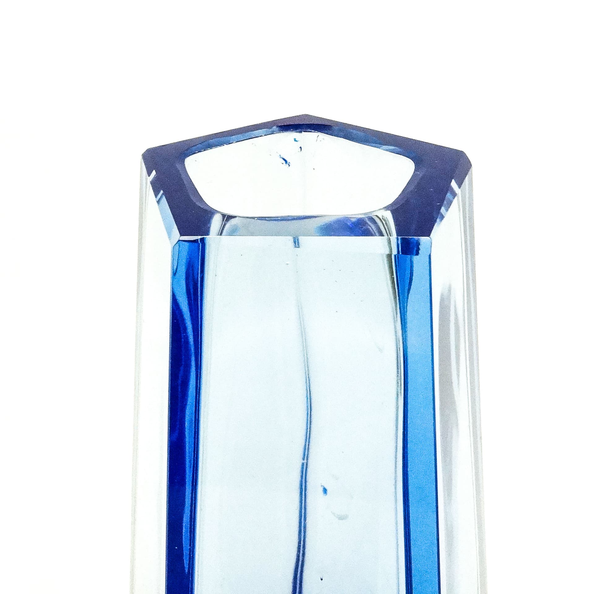 Wazon Art Deco, kryształ, Moser, Czechosłowacja, lata 30. - 115937