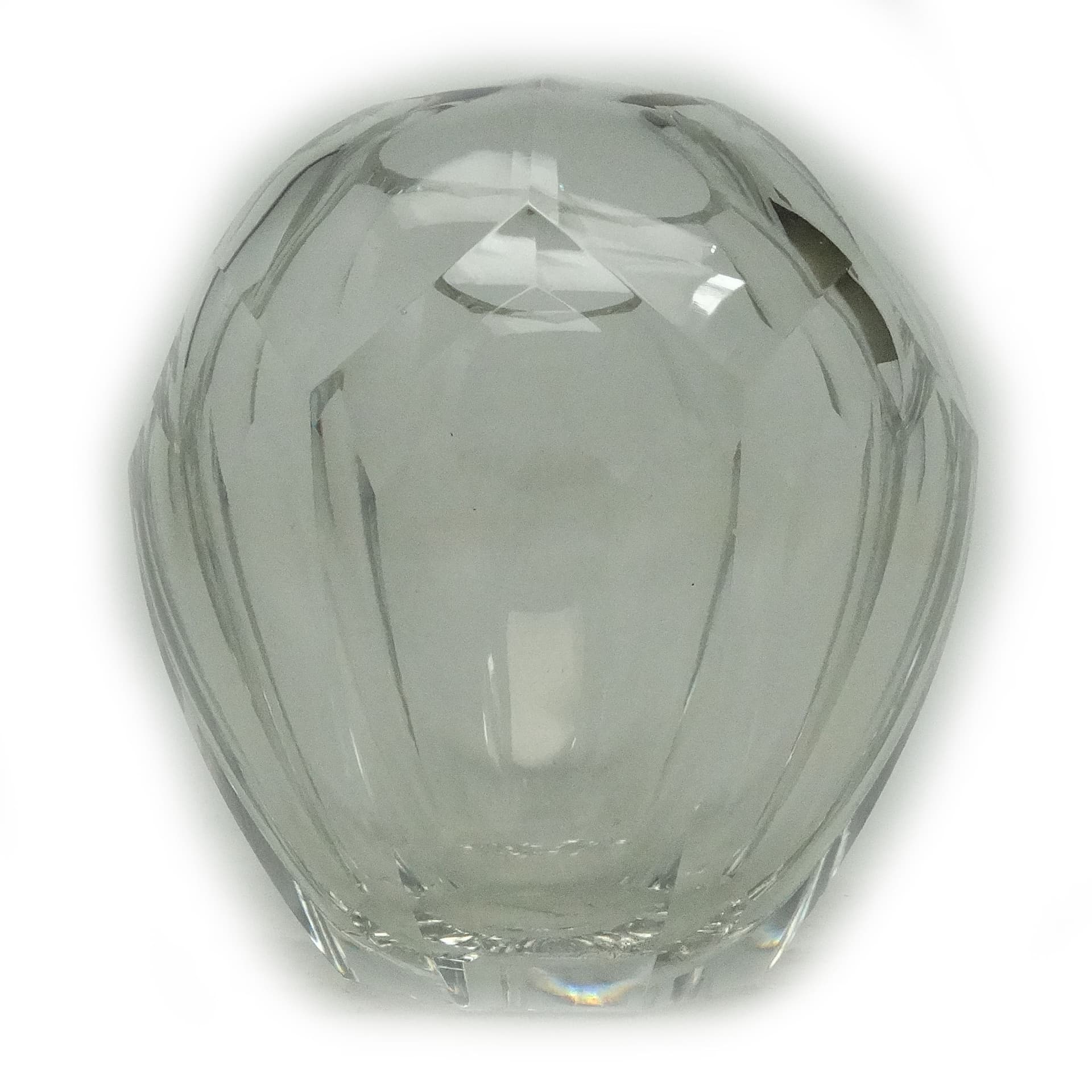 Wazon Art Deco, kryształ, Moser, Czechosłowacja, lata 30. - 115947