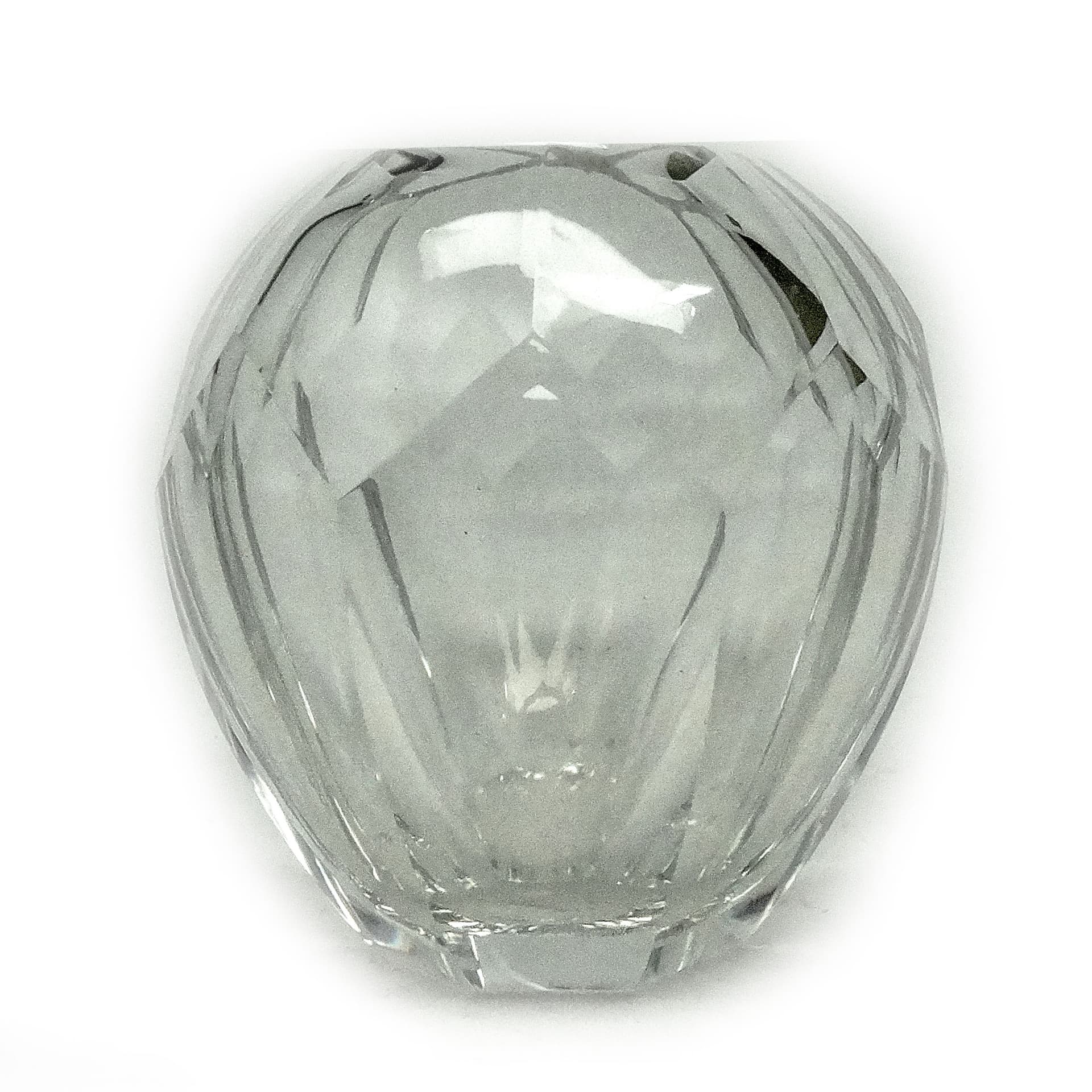 Wazon Art Deco, kryształ, Moser, Czechosłowacja, lata 30. - 115946