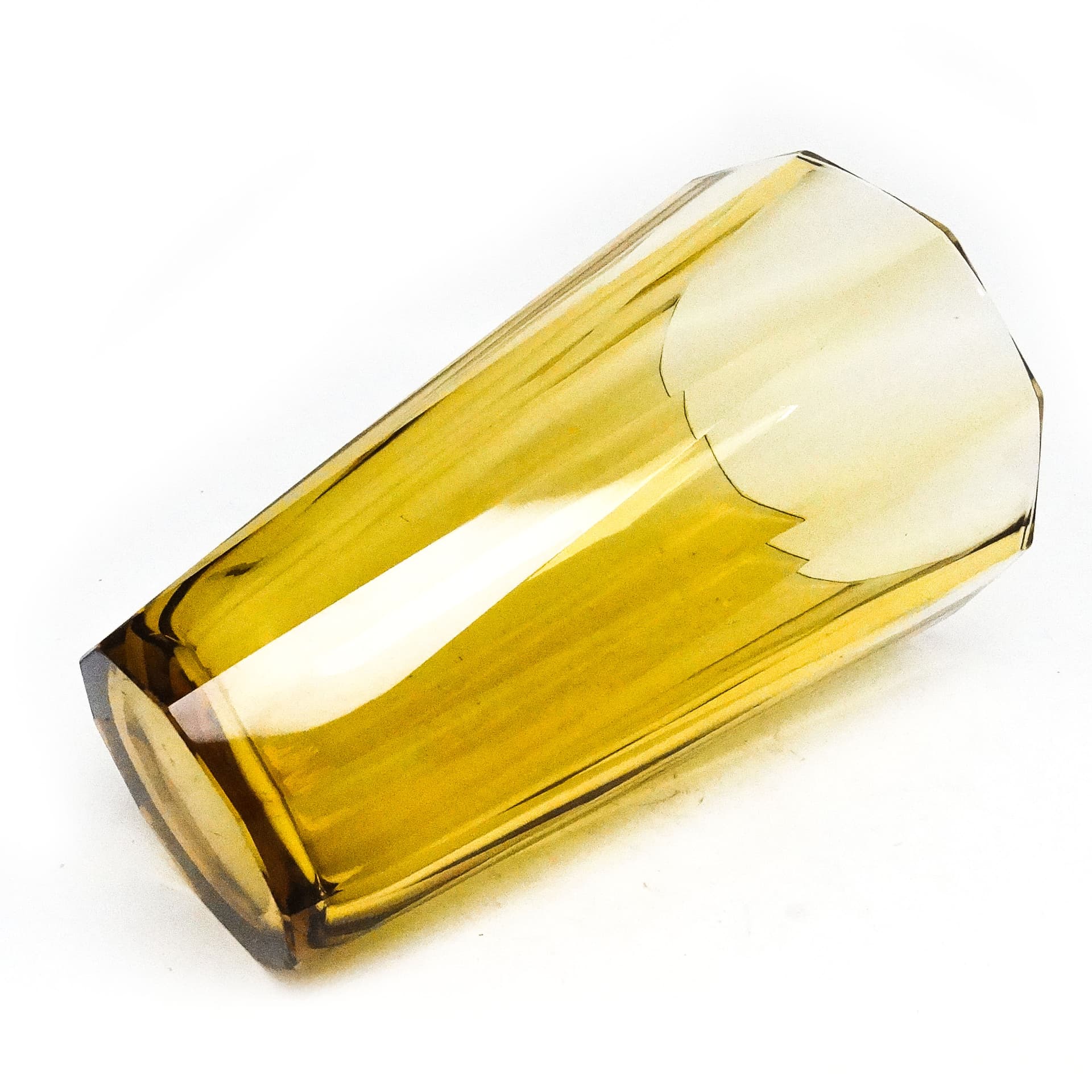 Wazon Art Deco, kryształ, Bohemia, Czechosłowacja, lata 30. - 115994