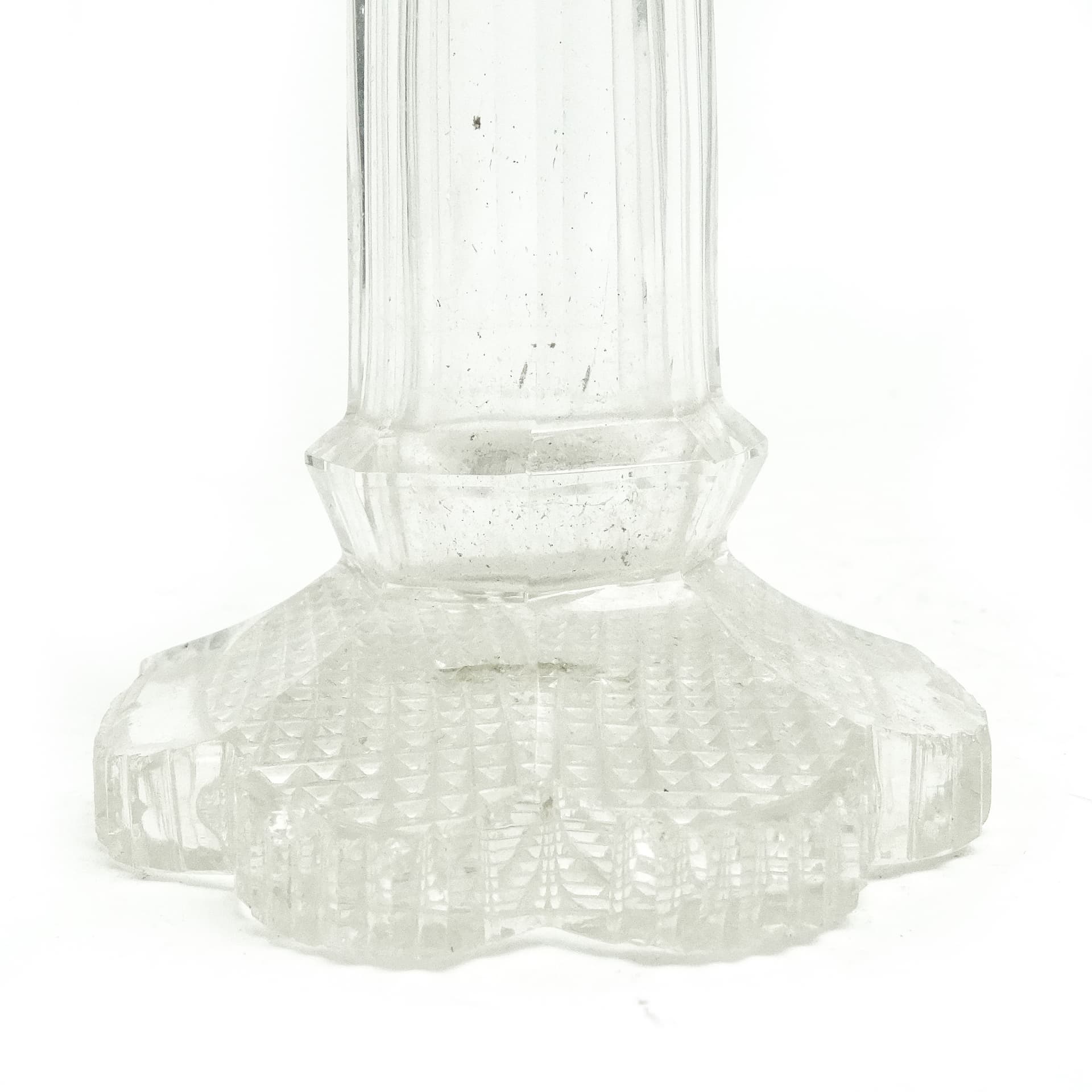 Wazon Art Deco, kryształ, Czechosłowacja, lata 30. - 116364