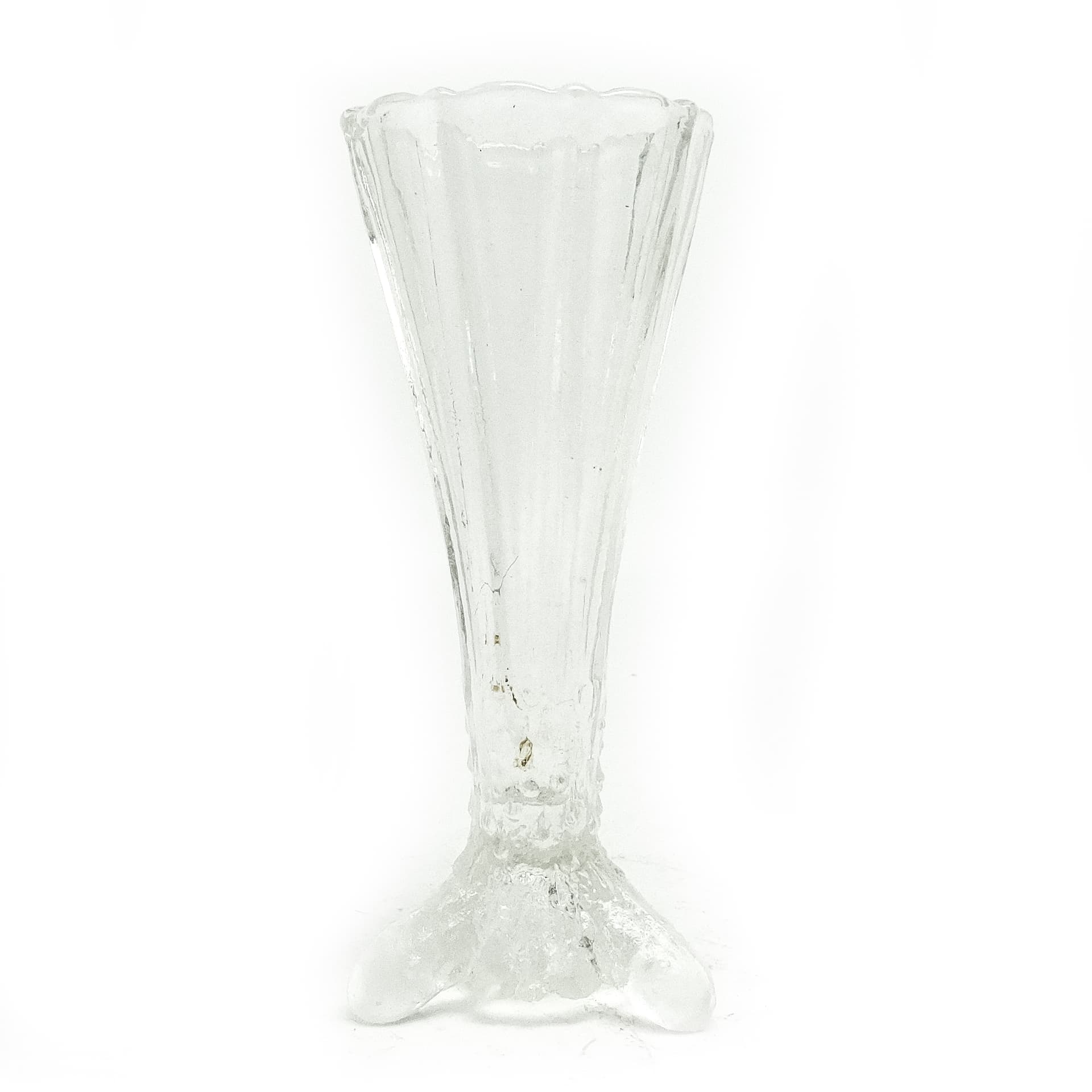 Wazon Art Deco, szkło transparentne, Polska, lata 30. - 116374