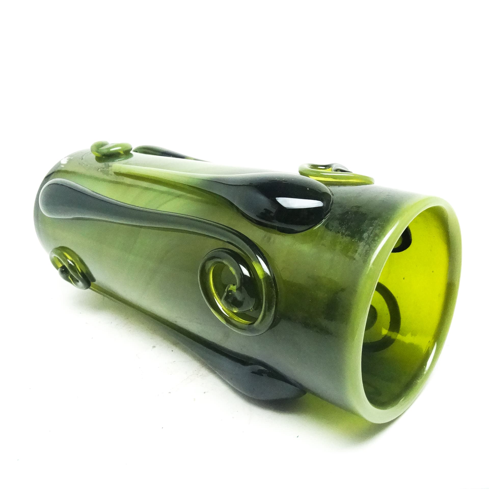 Wazon Art Nouveau, szkło, proj. J. Słuczan-Orkusz, Polska, lata 70. - 116469