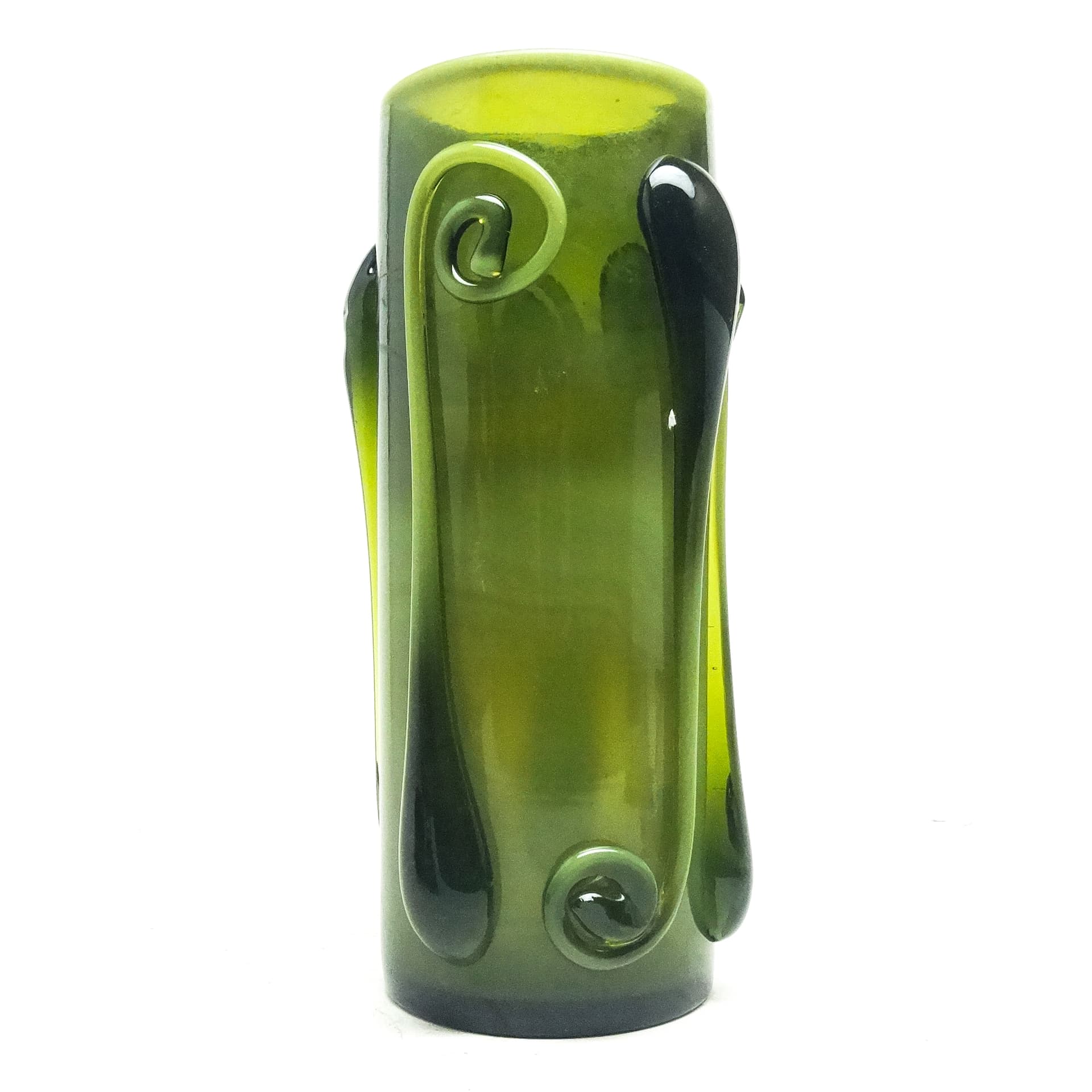 Wazon Art Nouveau, szkło, proj. J. Słuczan-Orkusz, Polska, lata 70. - 116468