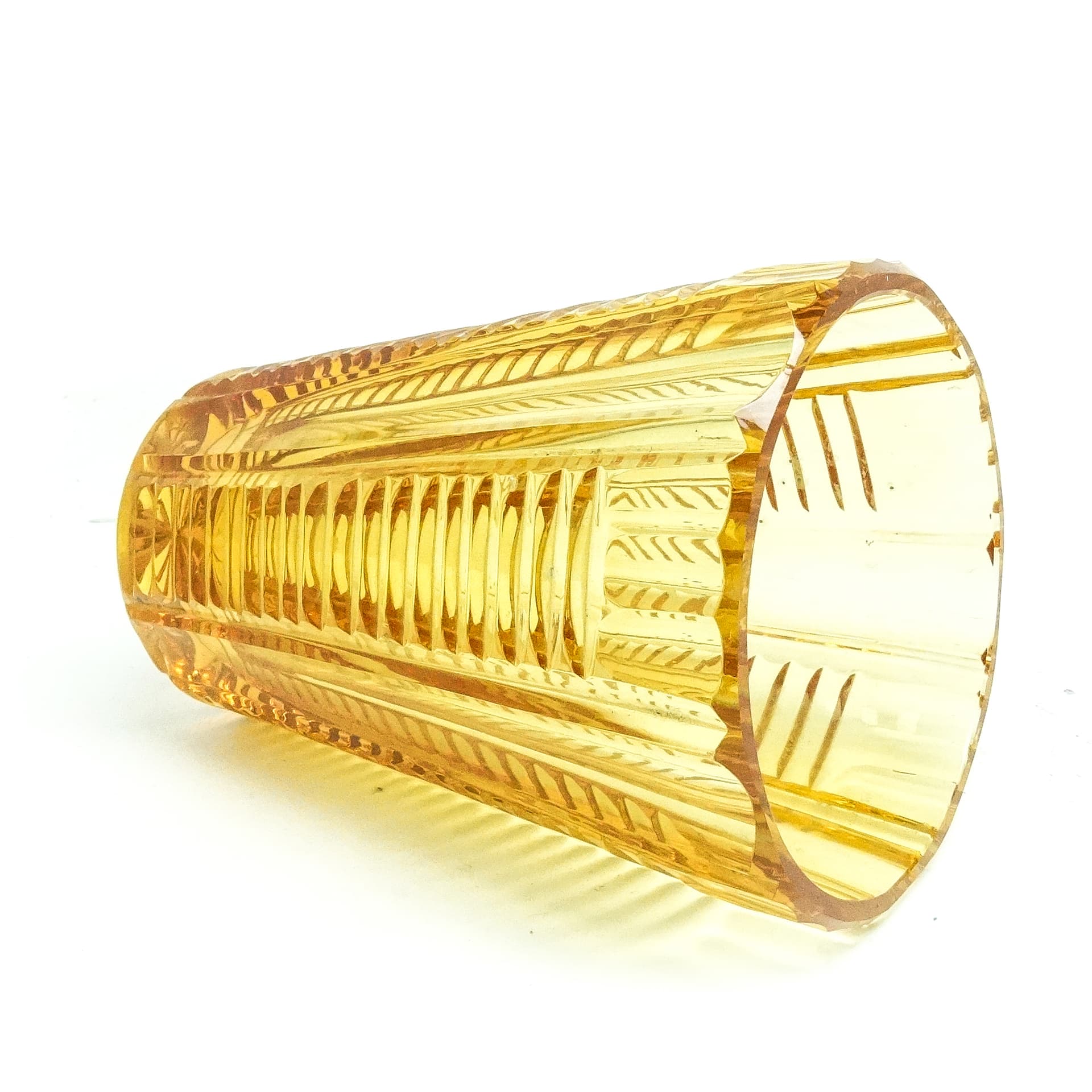 Wazon Art Deco, kryształ, Bohemia, Czechy, lata 30. - 116545