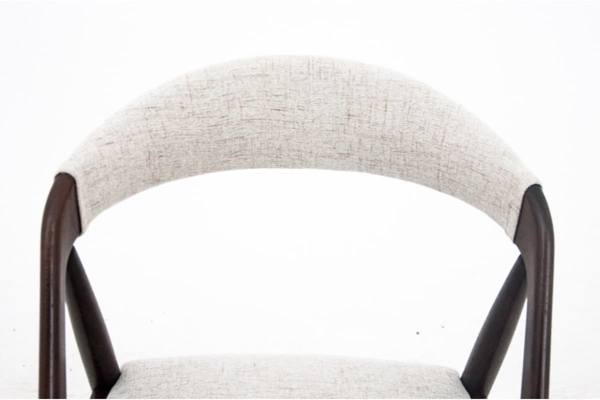 Tekowe krzesła, proj. K. Kristiansen, Dania, lata 60. - 78469