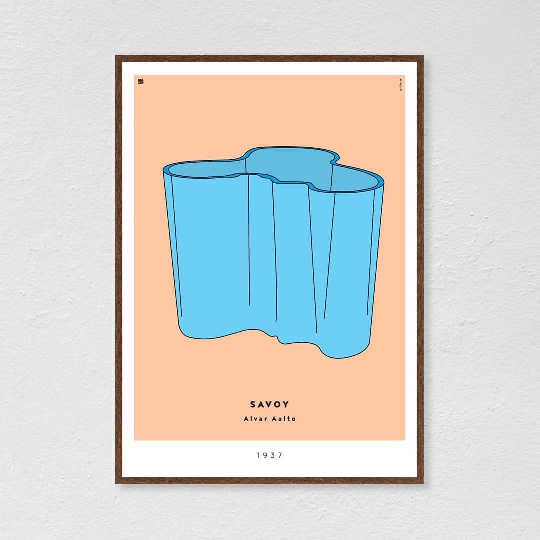 Plakat Savoy 40x50 cm, aut. K. Jasińska, GRA-FIKA