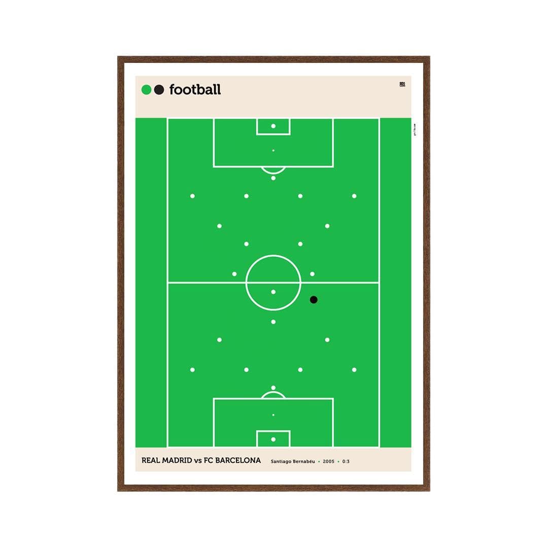 Poster Football 50x70 cm, by K. Jasińska, GRA-FIKA - 124382