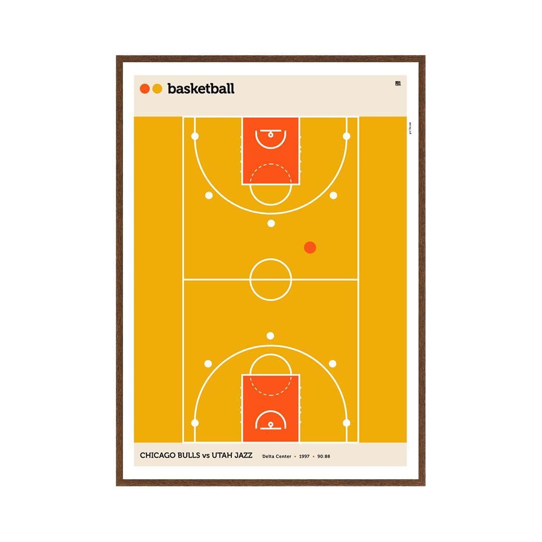 Plakat Basketball 50x70 cm, aut. K. Jasińska, GRA-FIKA - 124381