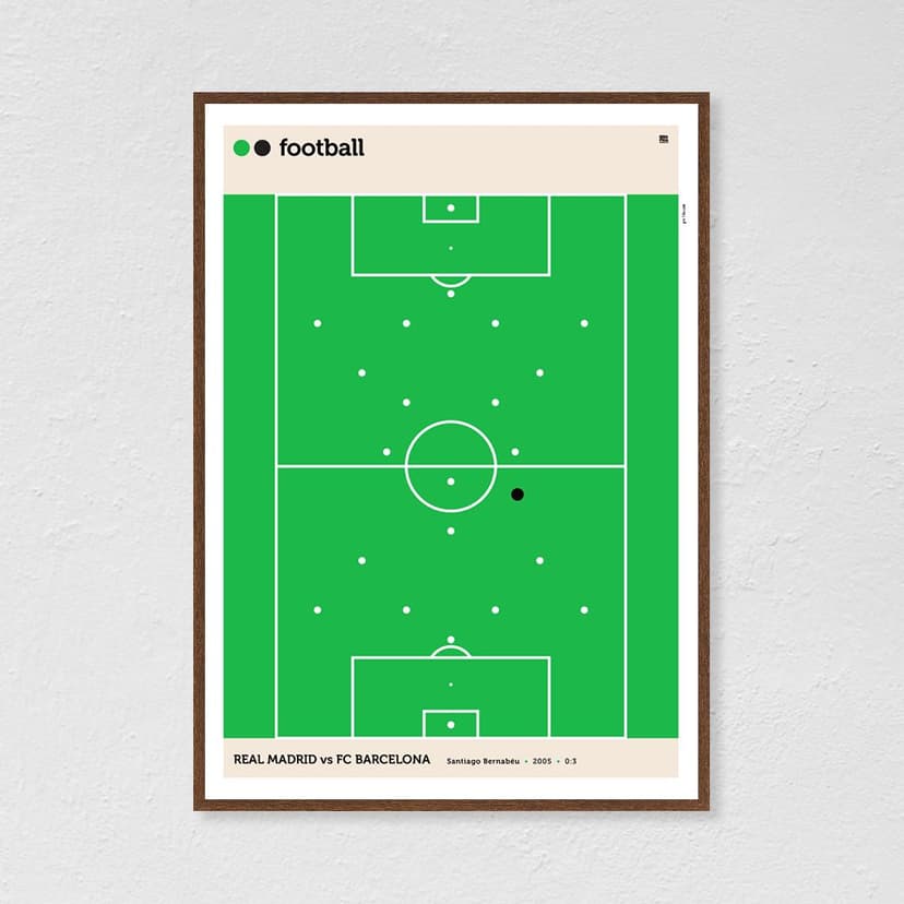 Plakat Football 40x50, aut. K. Jasińska, GRA-FIKA