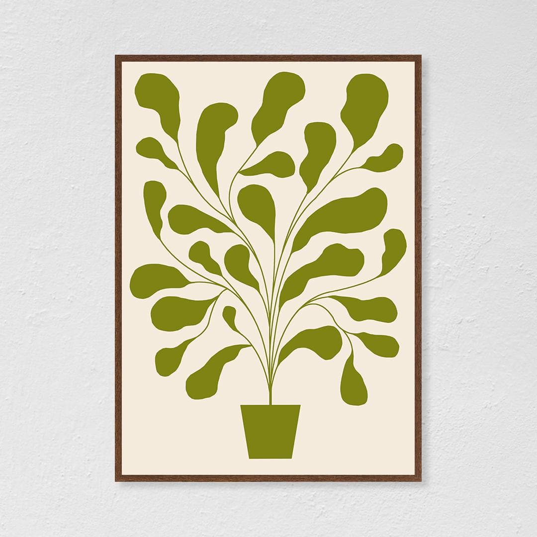 Poster Fikus 40x50 cm, by K. Jasińska, GRA-FIKA