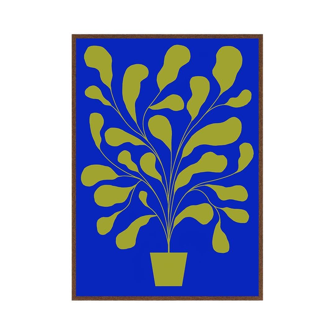 Plakat Fikus / Khaki 2 40x50 cm, aut. K. Jasińska, GRA-FIKA - 124333