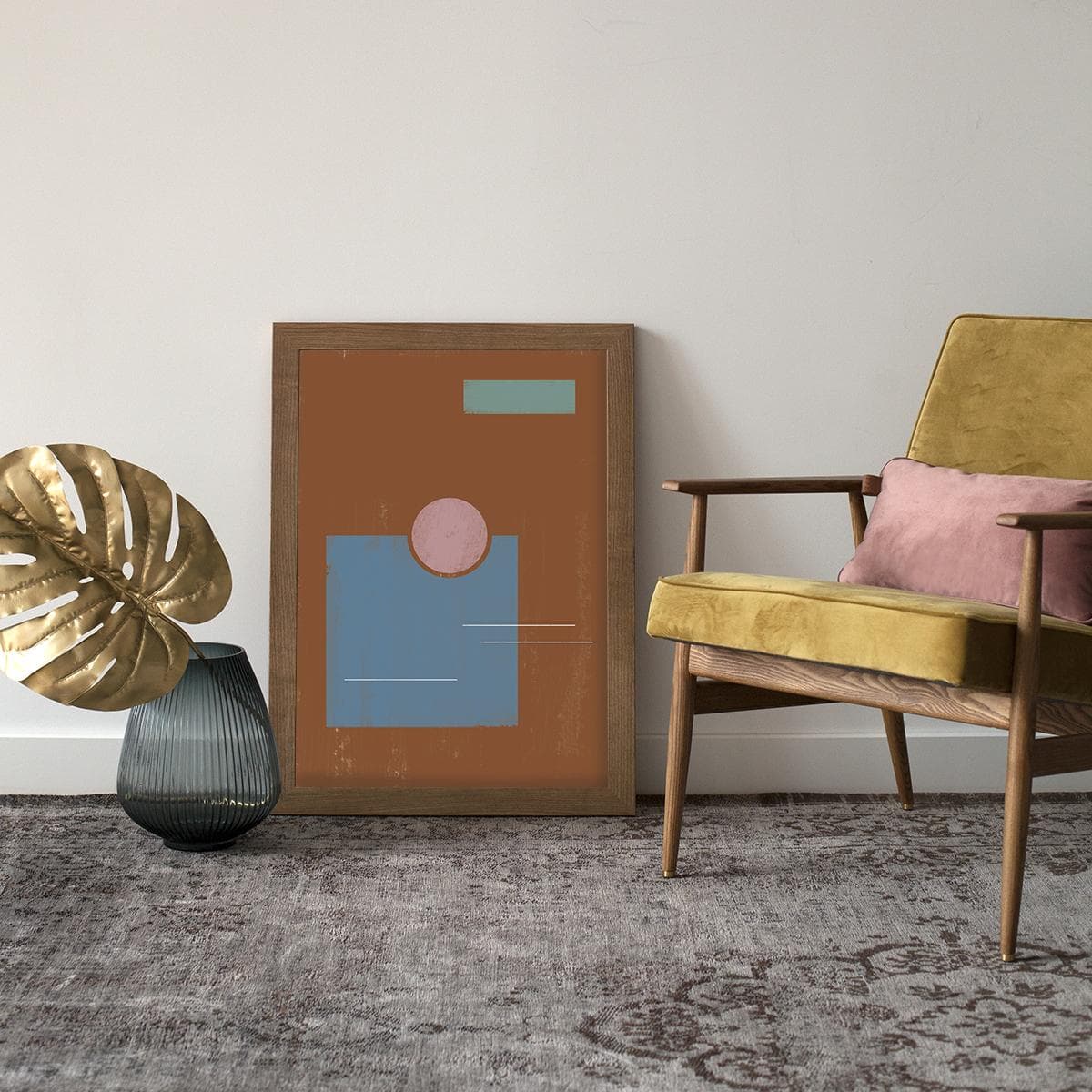 Poster Ziemia 40x50 cm, by K. Jasińska, GRA-FIKA - 123644