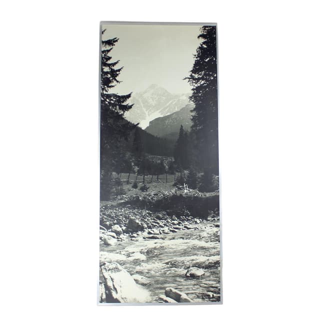 Fotografia ścienna, szary, Czechosłowacja, lata 70. - WYMIARY