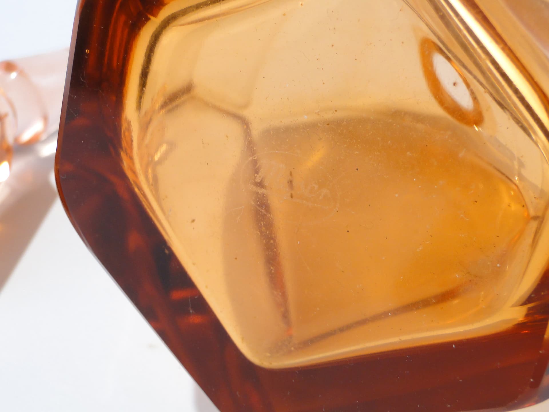 Rozalinowa karafka kryształowa, Moser - 123968