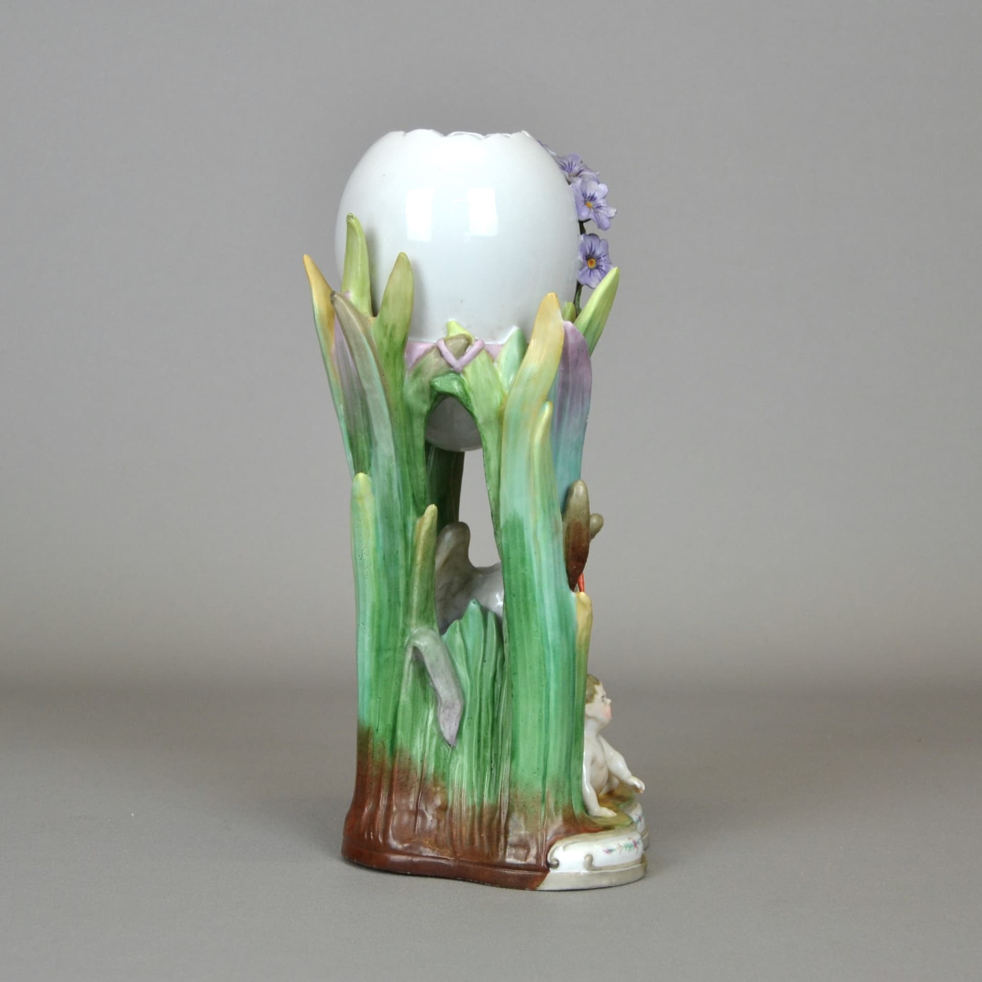 Vase Art Nouveau, white porcelain, KPM, Germany, early 20th c. - 1008