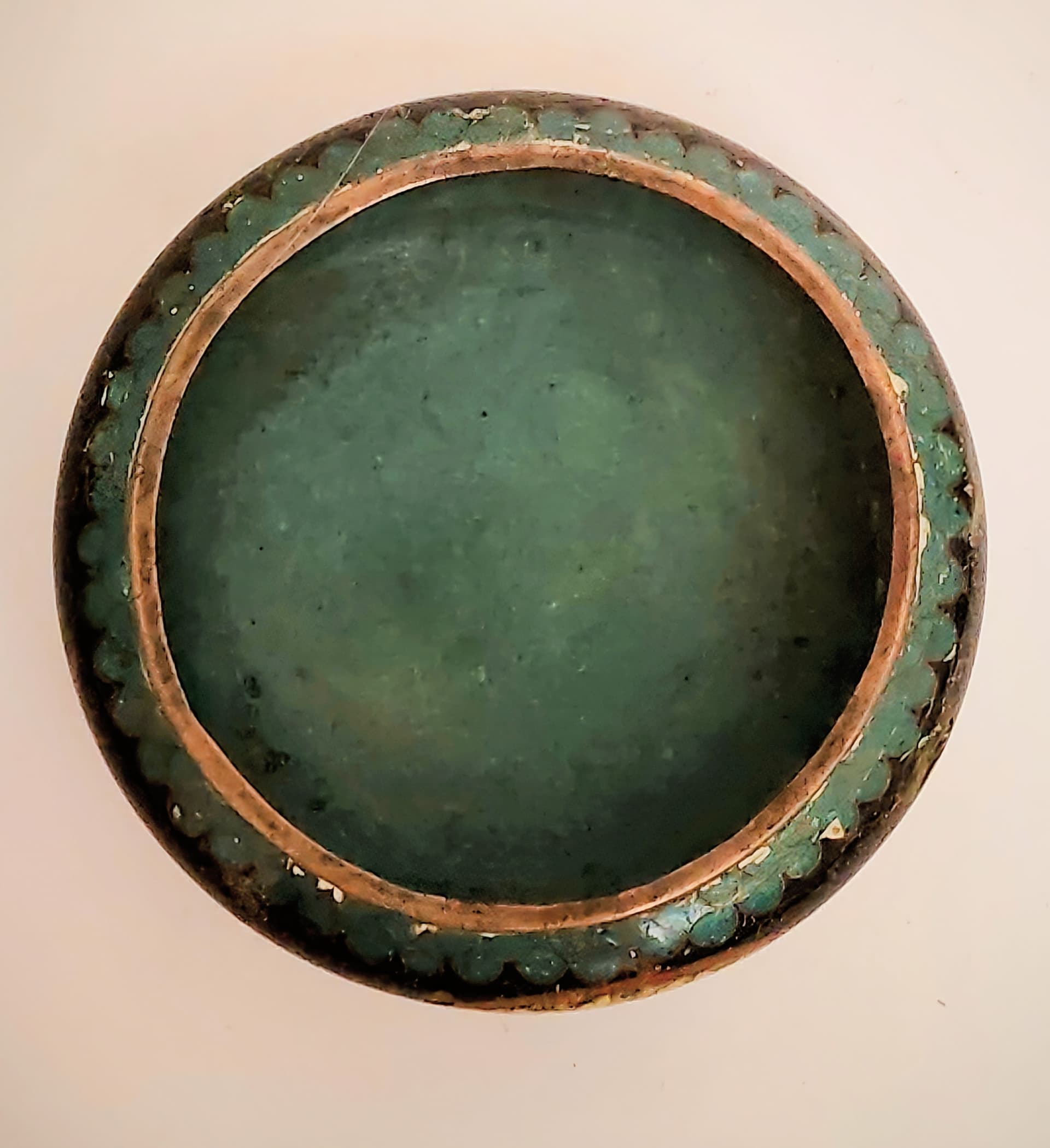 Naczynie dekoracyjne, cloisonné, multikolor, Chiny, XIX wiek - 124043