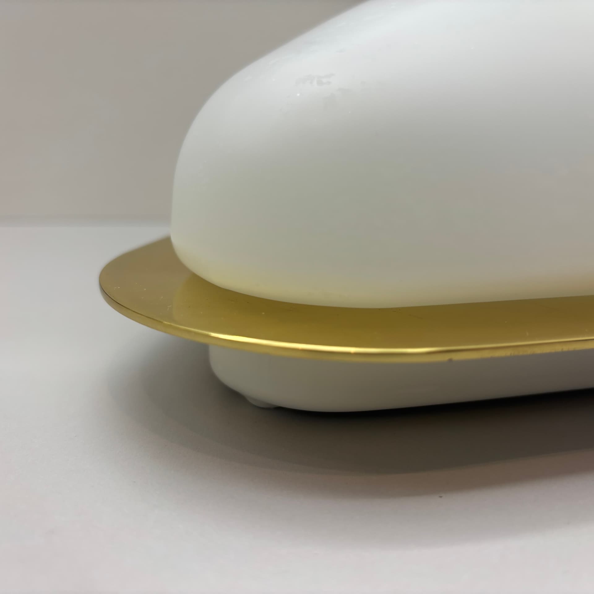 Wall light, golden brass, Sölken Leuchten, Germany, 1980s. - 124987