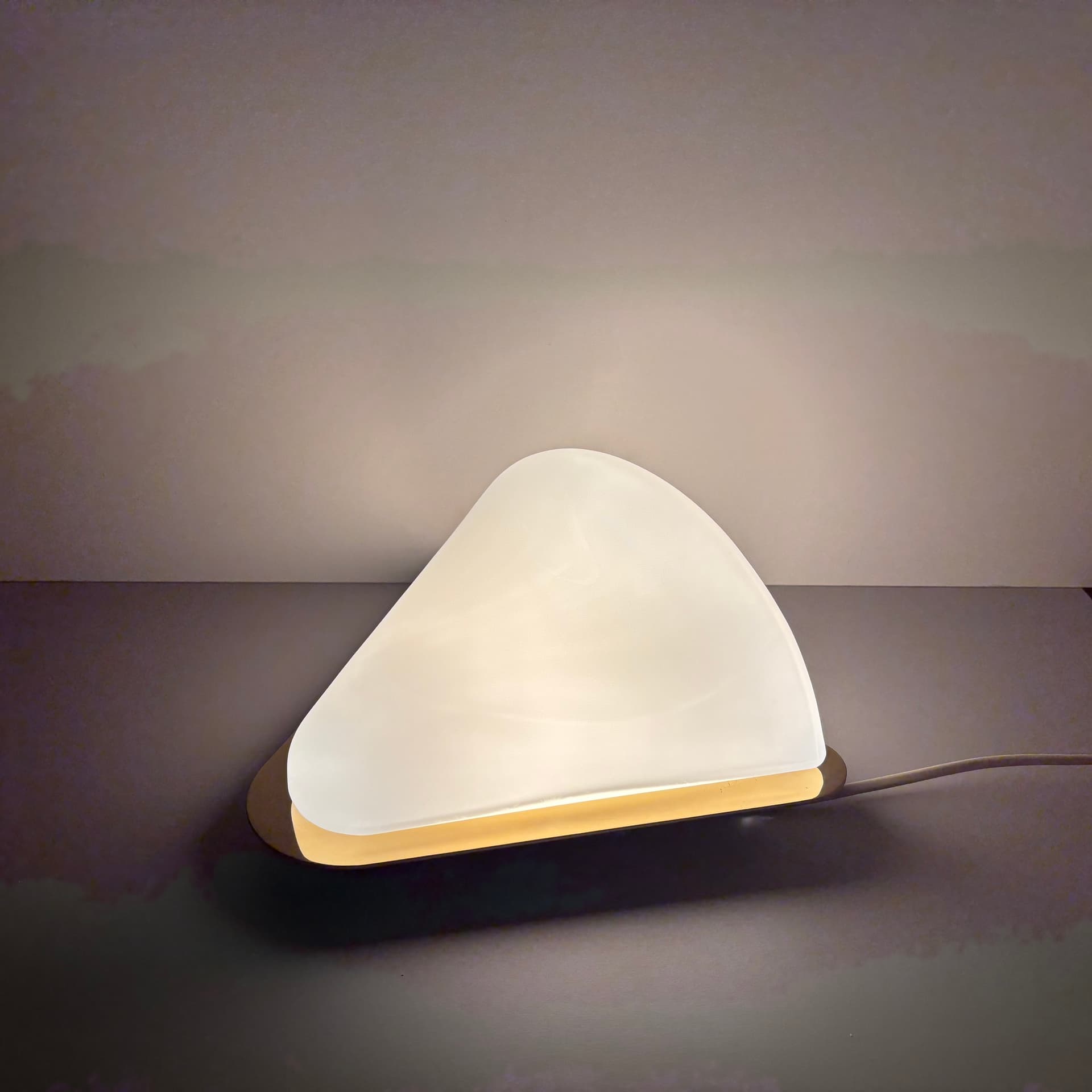 Wall light, golden brass, Sölken Leuchten, Germany, 1980s. - 124990